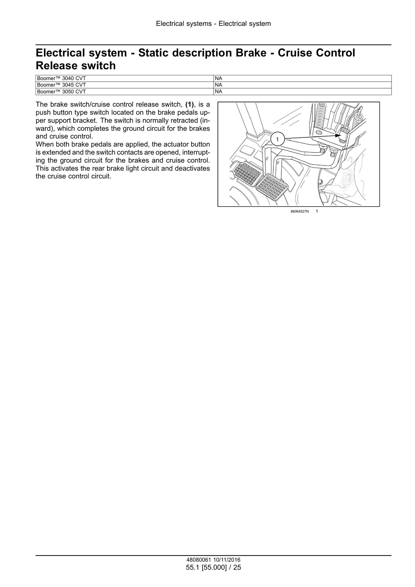 New Holland Boomer 3040 CVT Boomer 3045 CVT Boomer 3050 CVT Compact Tractor Factory Workshop Service Manual 48082166