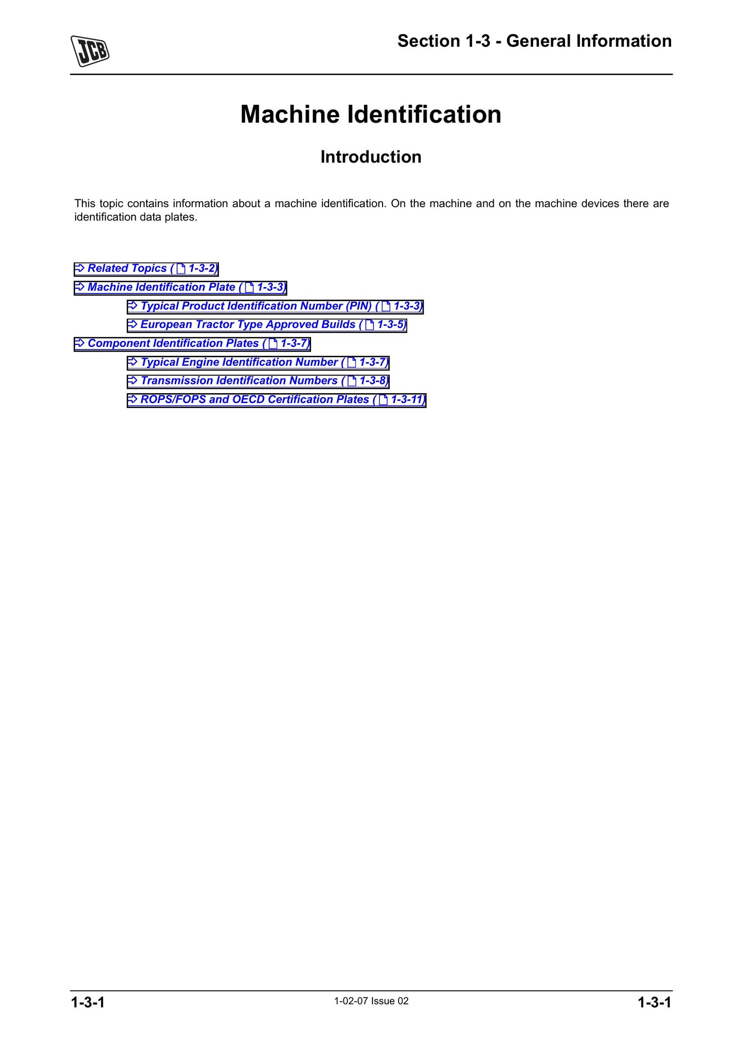 JCB 540-170 540-140 535-125 535-140 Loadall Factory Workshop Service Manual 9813-1450-2