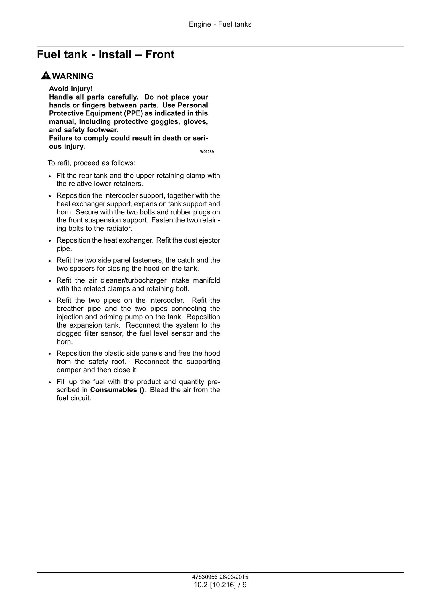 New Holland TK4030V TK4050 TK4050M TK4060 Tractor Factory Workshop Service Manual 47869948