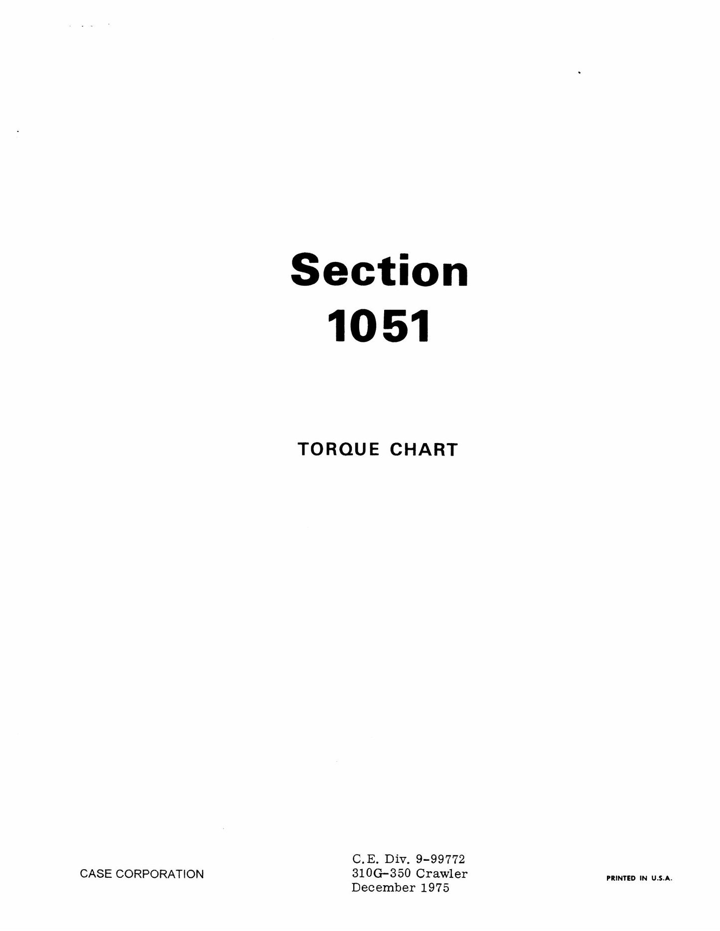 CASE 310G-350 Crawler Bulldozer Factory Workshop Service Manual