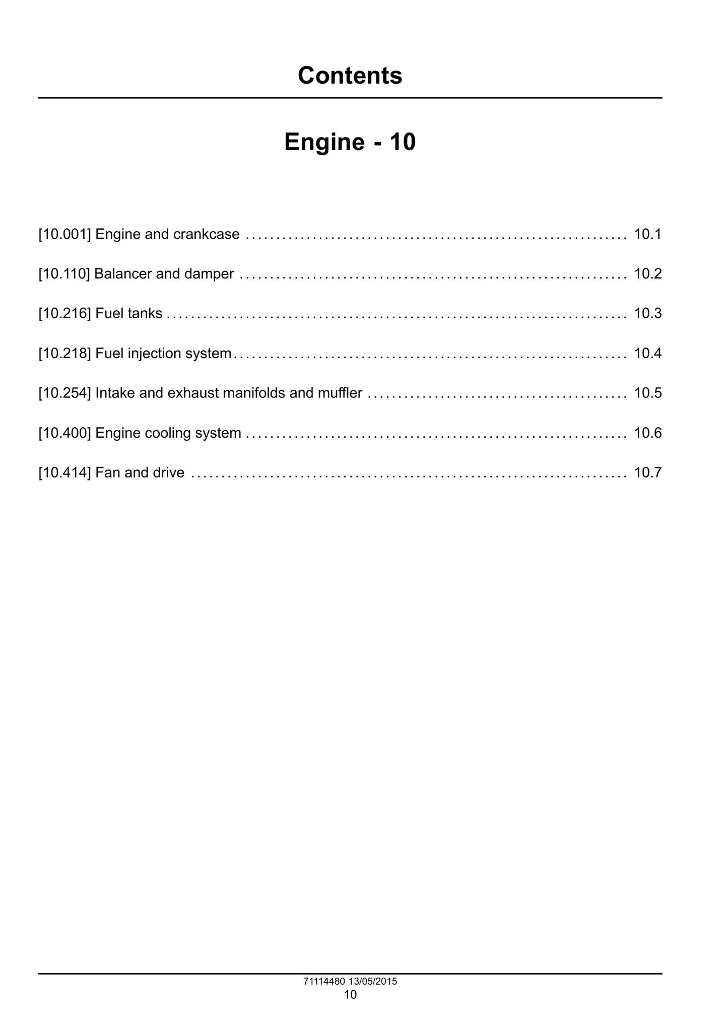 CASE 580N Backhoe Loader Factory Workshop Service Manual 71114480