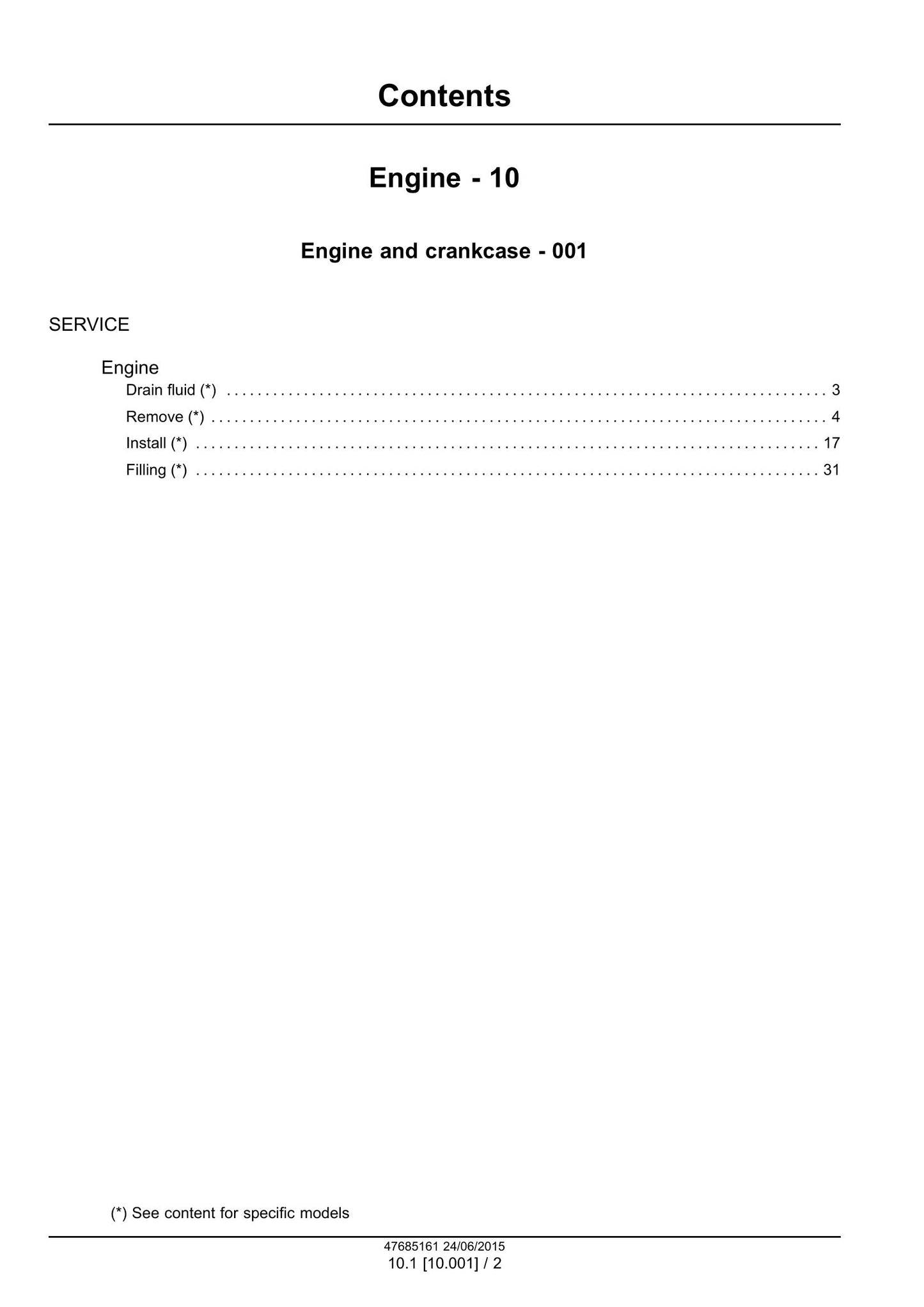 CASE SR270 SV300 Skid Steer Loader Factory Workshop Service Manual 47899787