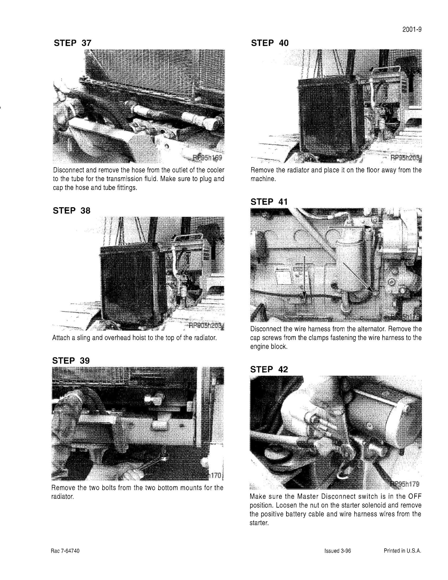 CASE 1150G Crawler Factory Workshop Service Manual Rac 7-63720