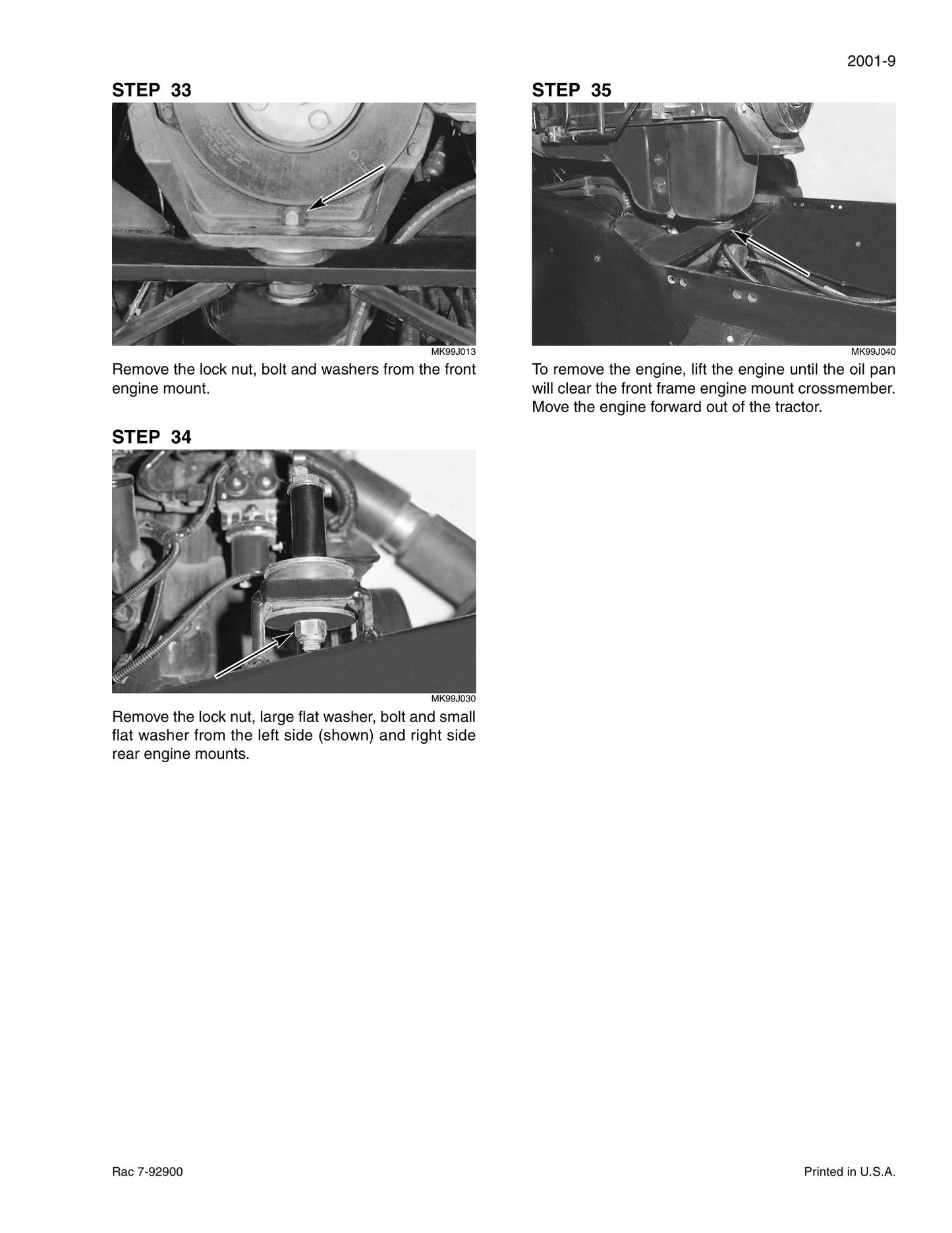 CASE STX275 STX325 STX375 STX425 STX450 STX500 Steiger Tractor Factory Workshop Repair Manual 6-14443