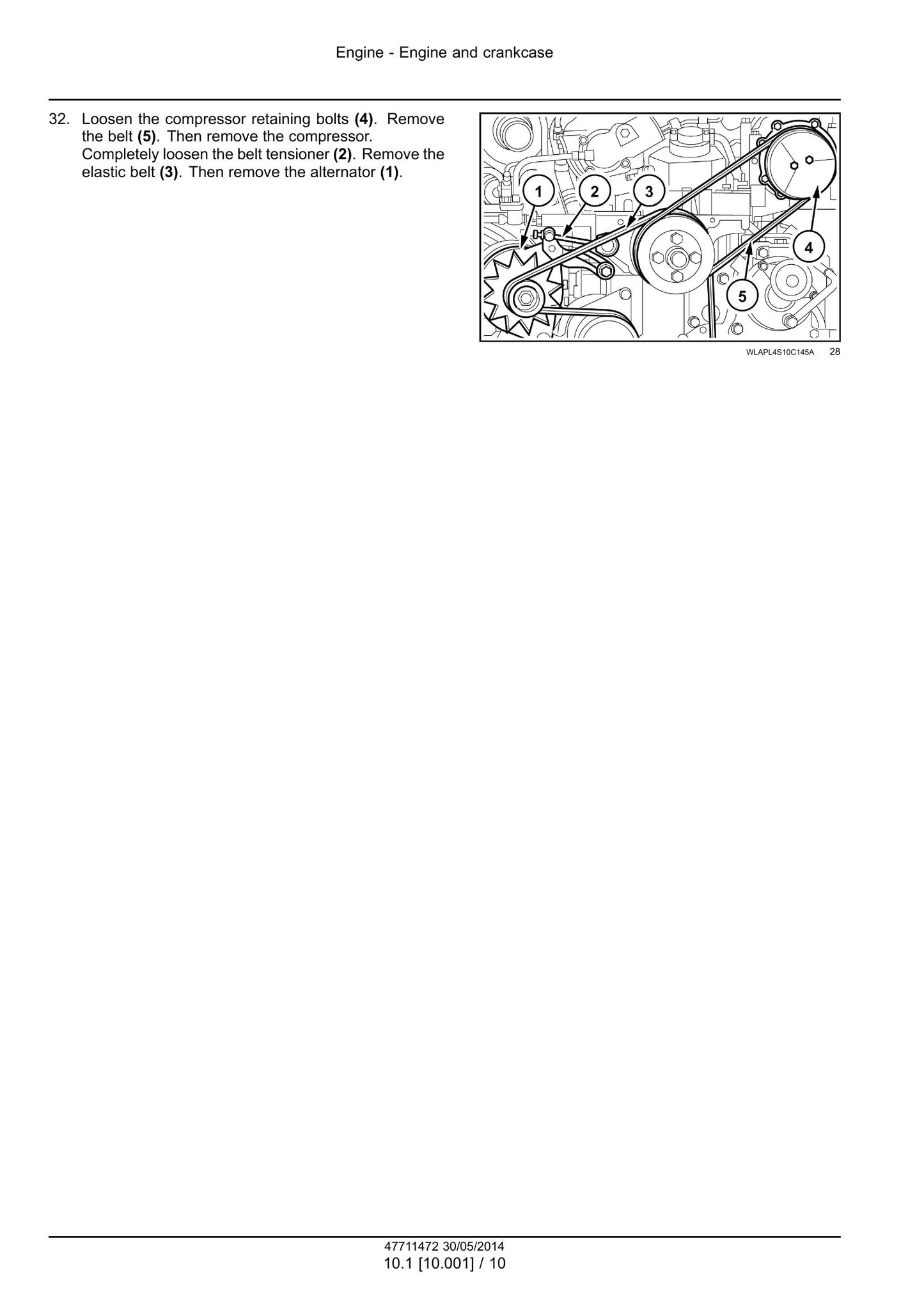 CASE FARMALL 75C Tractor Factory Workshop Service Manual 47720798
