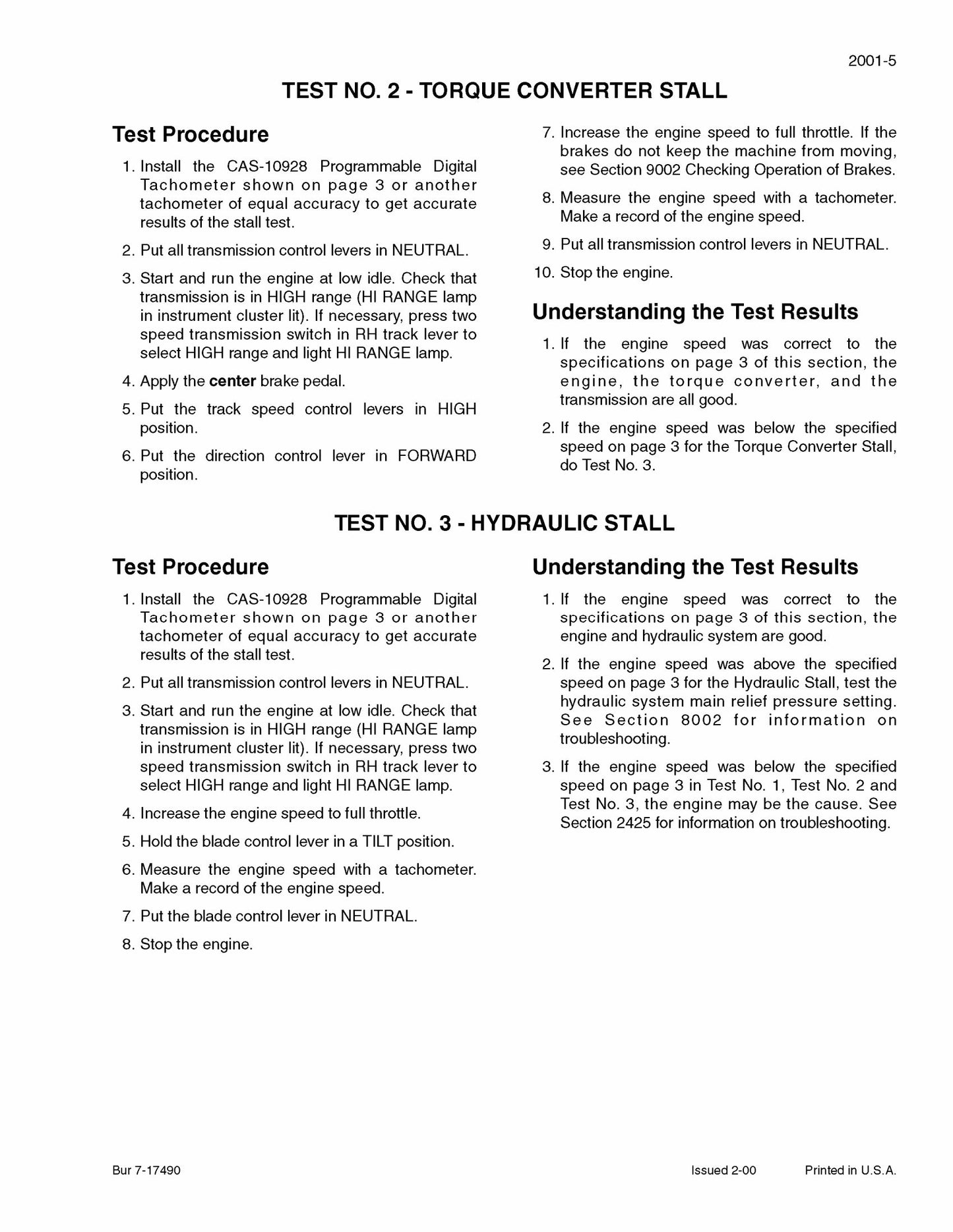 CASE 1150H CRAWLER Bulldozer Factory Workshop Service Manual 7-16200