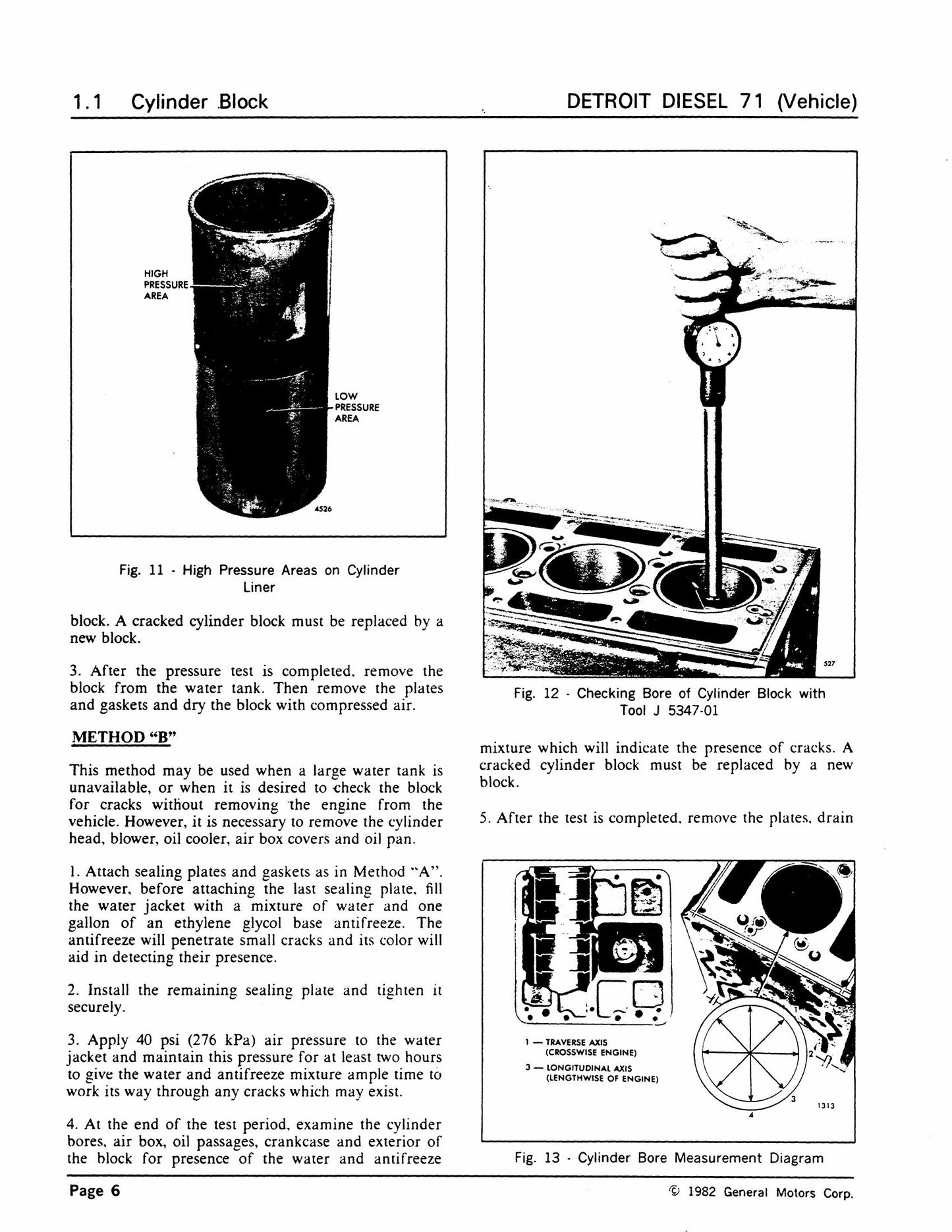 DETROIT DIESEL In-Line 71 Highway Vehicle Engine Factory Workshop Service Manual