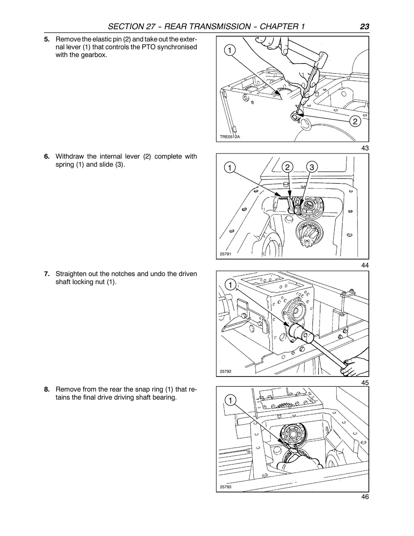 CASE JX95 Tractor Factory Workshop Repair Manual 87519322