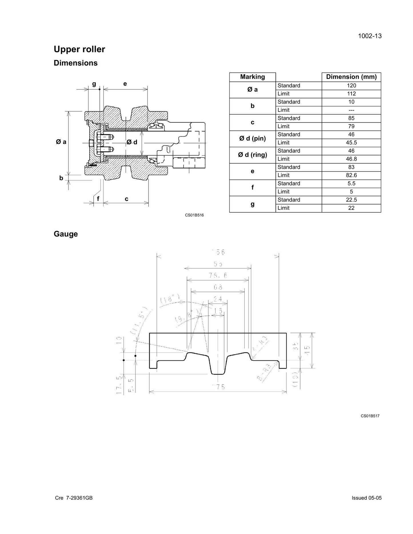 CASE CX210-CX230 CX240 Crawler Excavator Factory Workshop Service Manual 9-93611