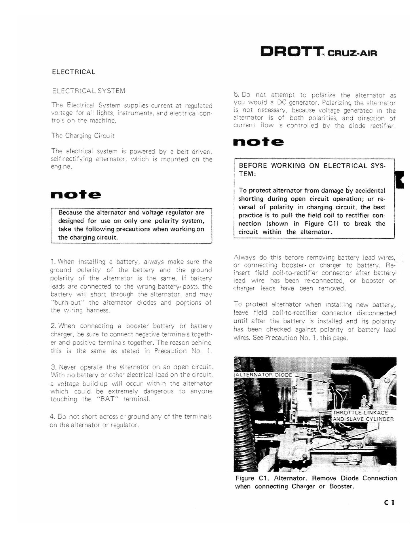 CASE 80 CRUZ-AIR Excavator Factory Workshop Service Manual S406162