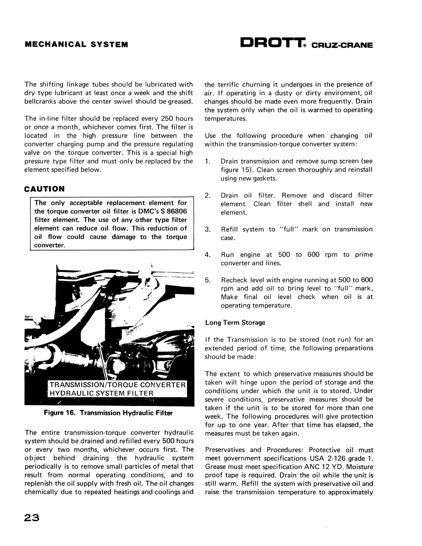 CASE 1500/1800/2000 Crane Factory Workshop Service Manual S406169M3