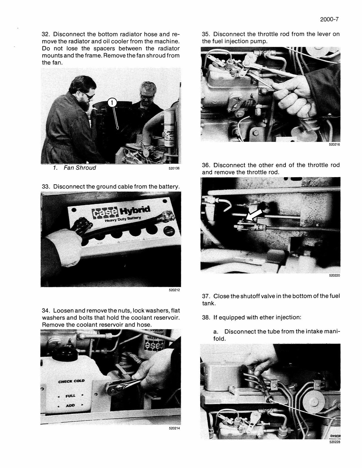 CASE 584E 585E 586E Forklift Factory Workshop Service Manual Rac 8-15541