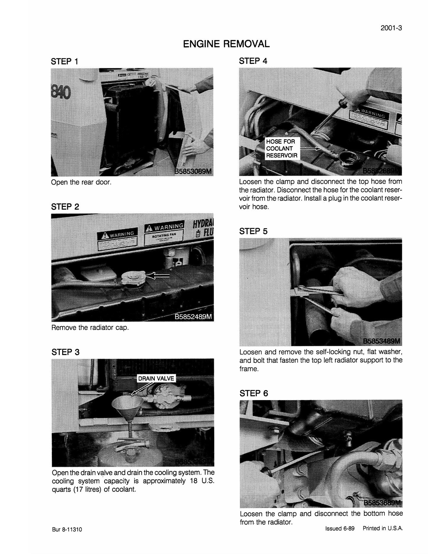 CASE 1840 Skid Steer Loader Factory Workshop Service Manual 8-11093