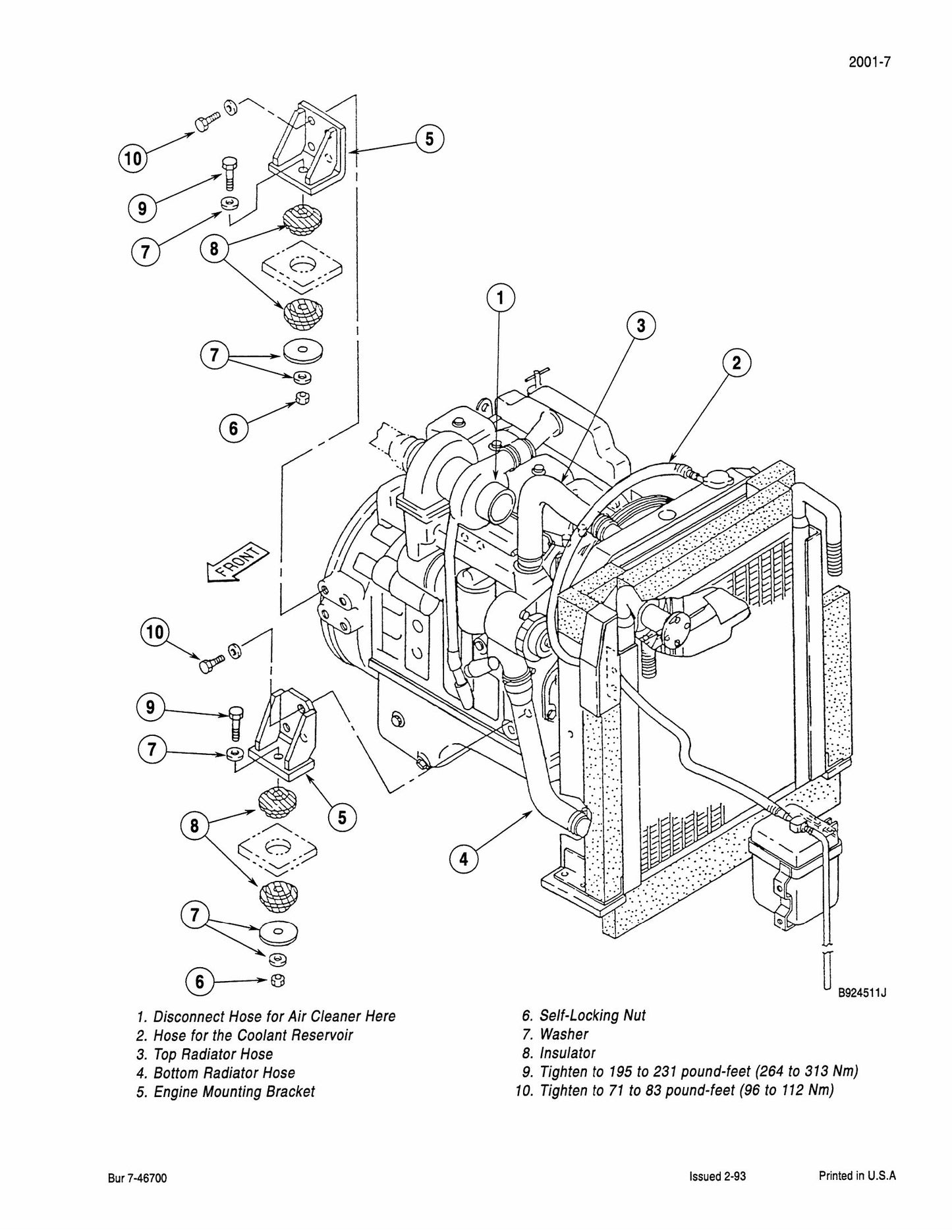 CASE 9020 Crawler Excavator Factory Workshop Service Manual 7-45980