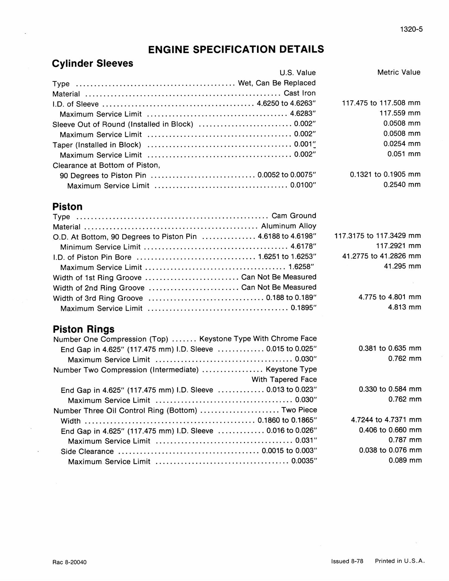 CASE 1187 1187B Feller Buncher Factory Workshop Service Manual 8-42210-R1