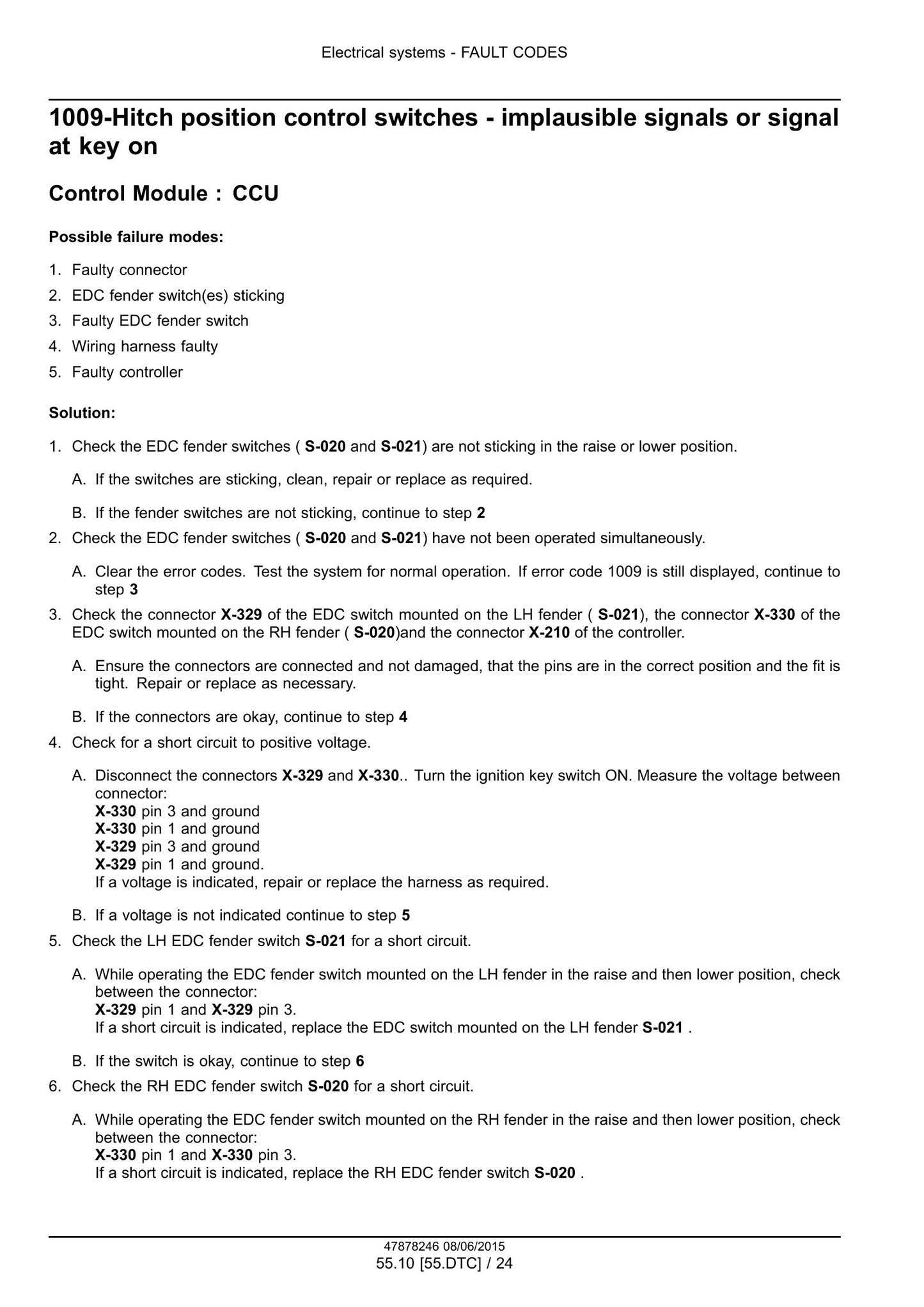 CASE Farmall 90C Farmall 100C Farmall 110C Farmall 120C Tractor Factory Workshop Service Manual 47899706