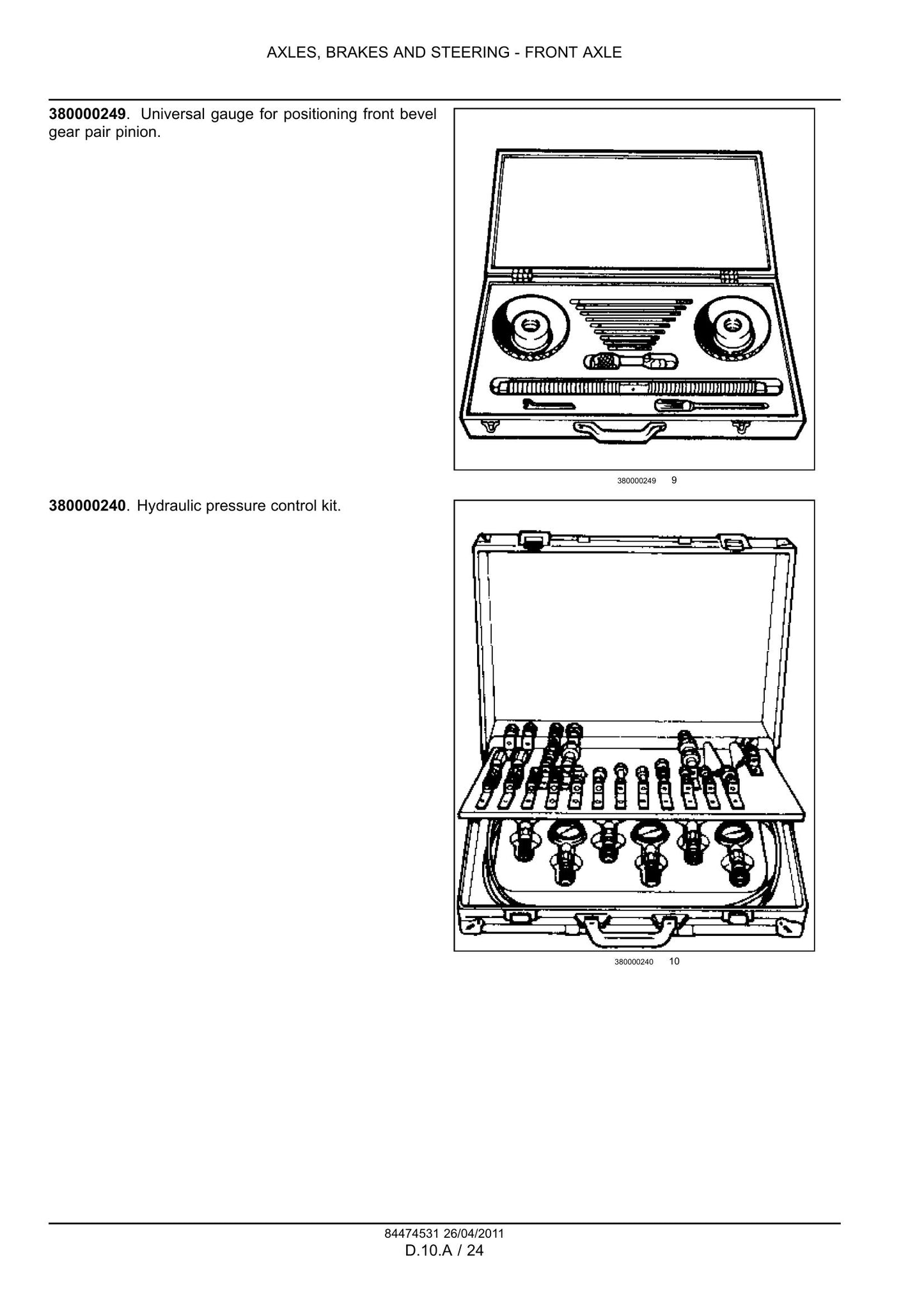 CASE MAGNUM 235 MAGNUM 260 MAGNUM 290 MAGNUM 315 MAGNUM 340 Tractor Factory Workshop Service Manual 84494804