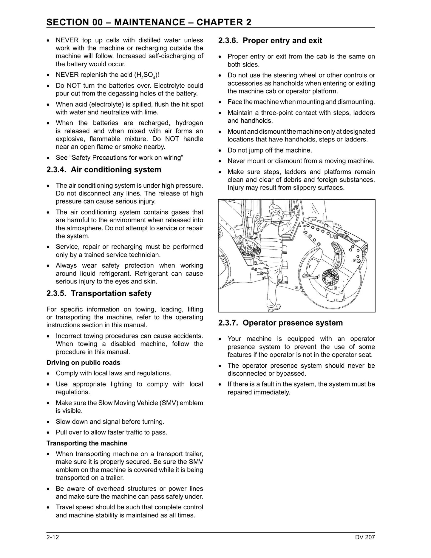 CASE DV207 Vibratory Roller Factory Workshop Service Manual 84555711A