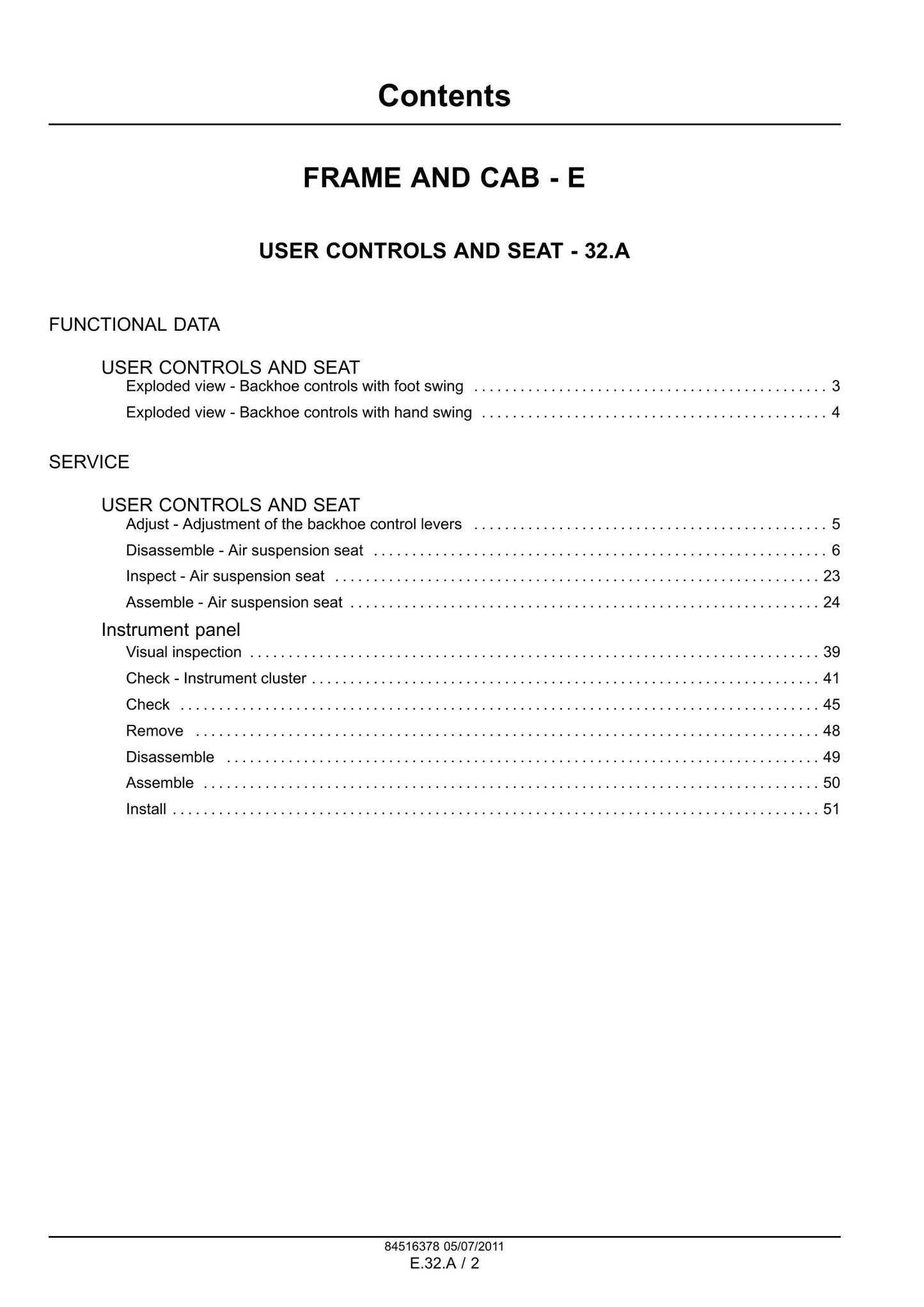 CASE 580N 580SN 580SN-WT 590SN Backhoe Loader Factory Workshop Service Manual 84540380