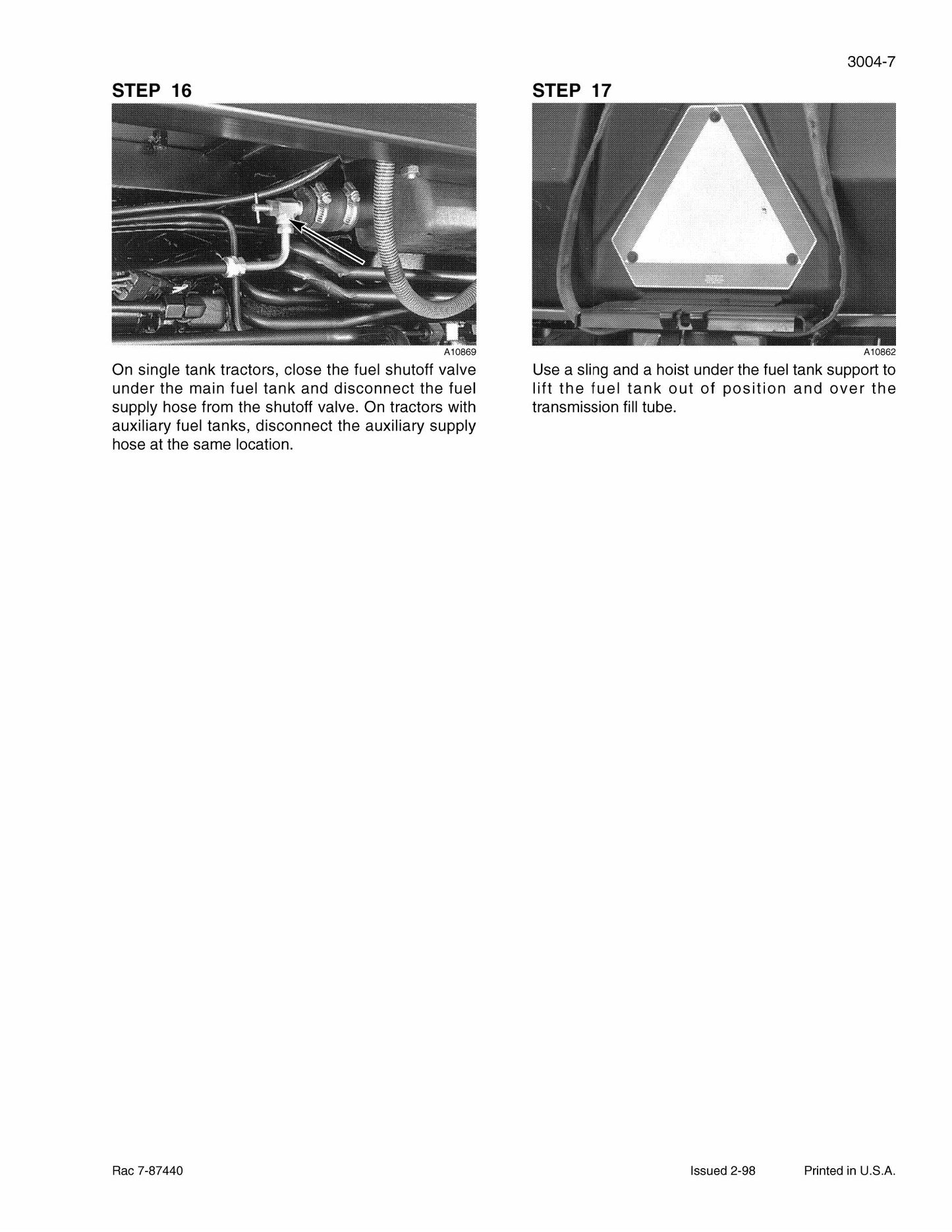CASE 7200 8900 Tractor Factory Workshop Service Manual 7-67882