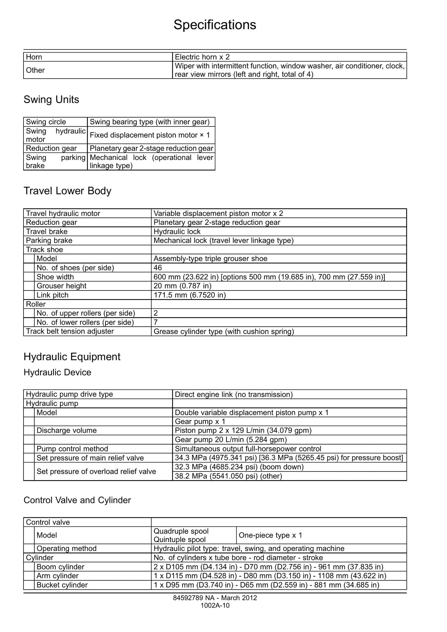 CASE CX130C Crawler Excavator Factory Workshop Service Manual 84592788B