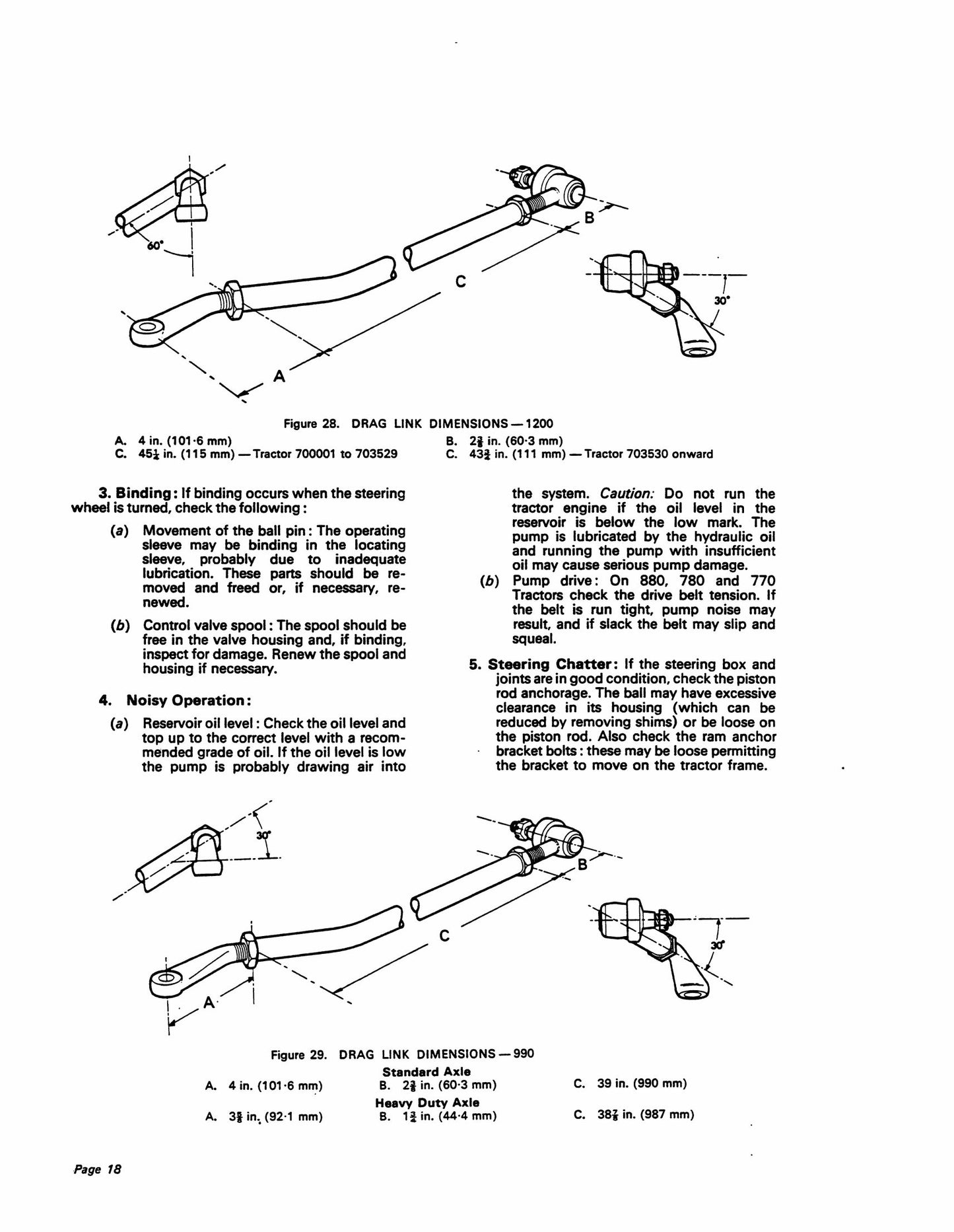 DAVID BROWN 990 Tractor Factory Workshop Service Manual 9-38100