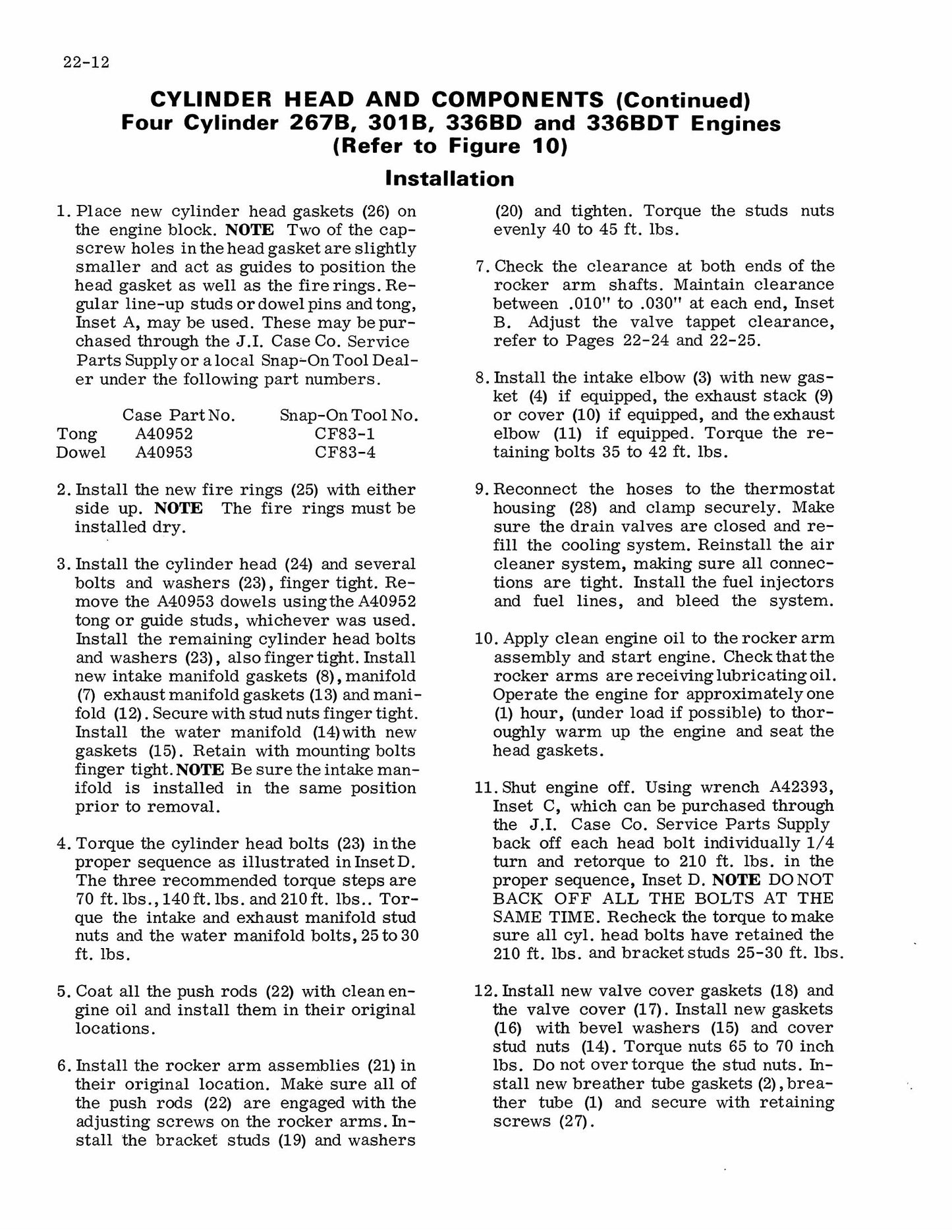 CASE 680 CK Series C Loader Factory Workshop Service Manual 9-72595