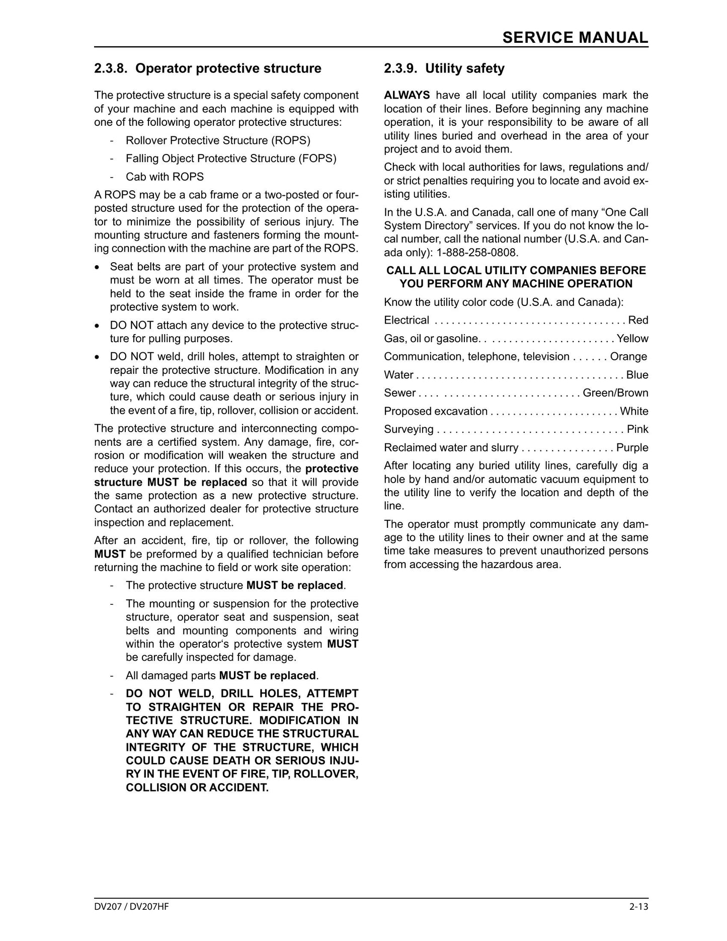 CASE DV207 DV207HF Vibratory Roller Factory Workshop Service Manual 47508259