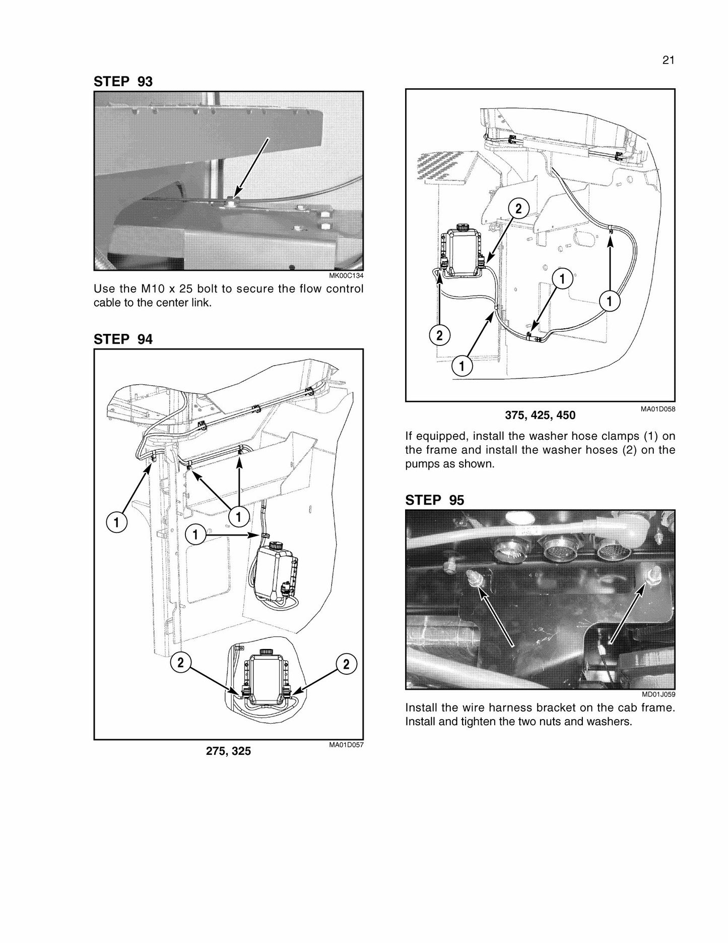 CASE STX275 STX325 STX375 STX425 STX450 Steiger Tractors Factory Workshop Service Manual 6-14540