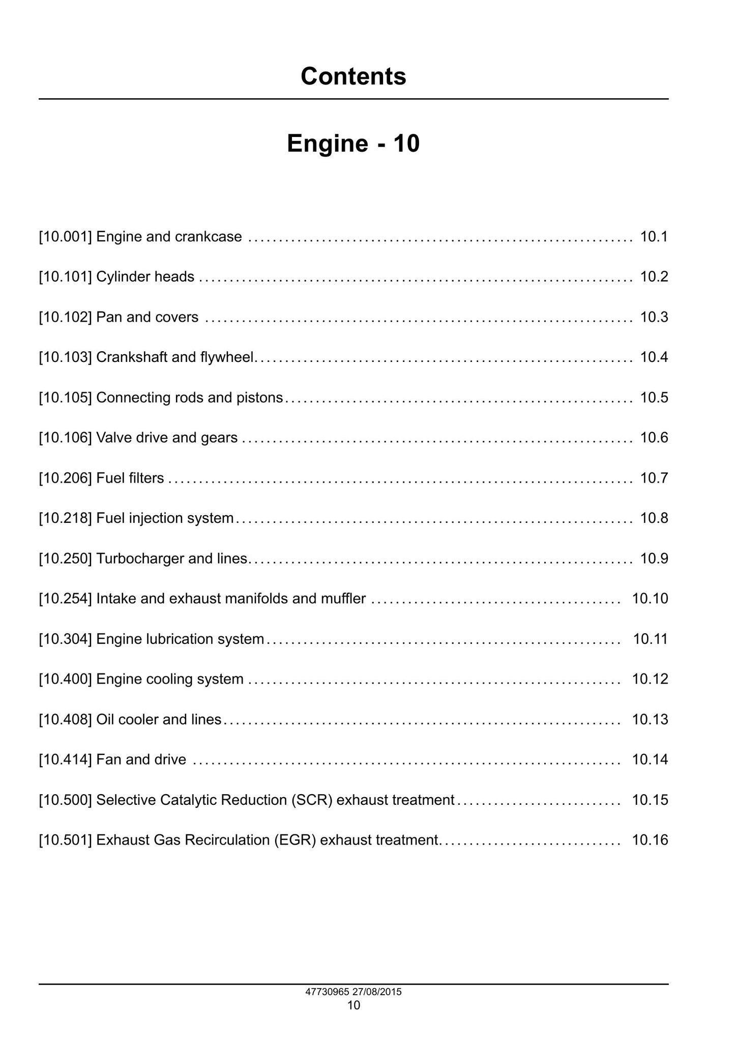 CNH Industrial R 753 IE4 Engine Factory Workshop Service Manual 47730965
