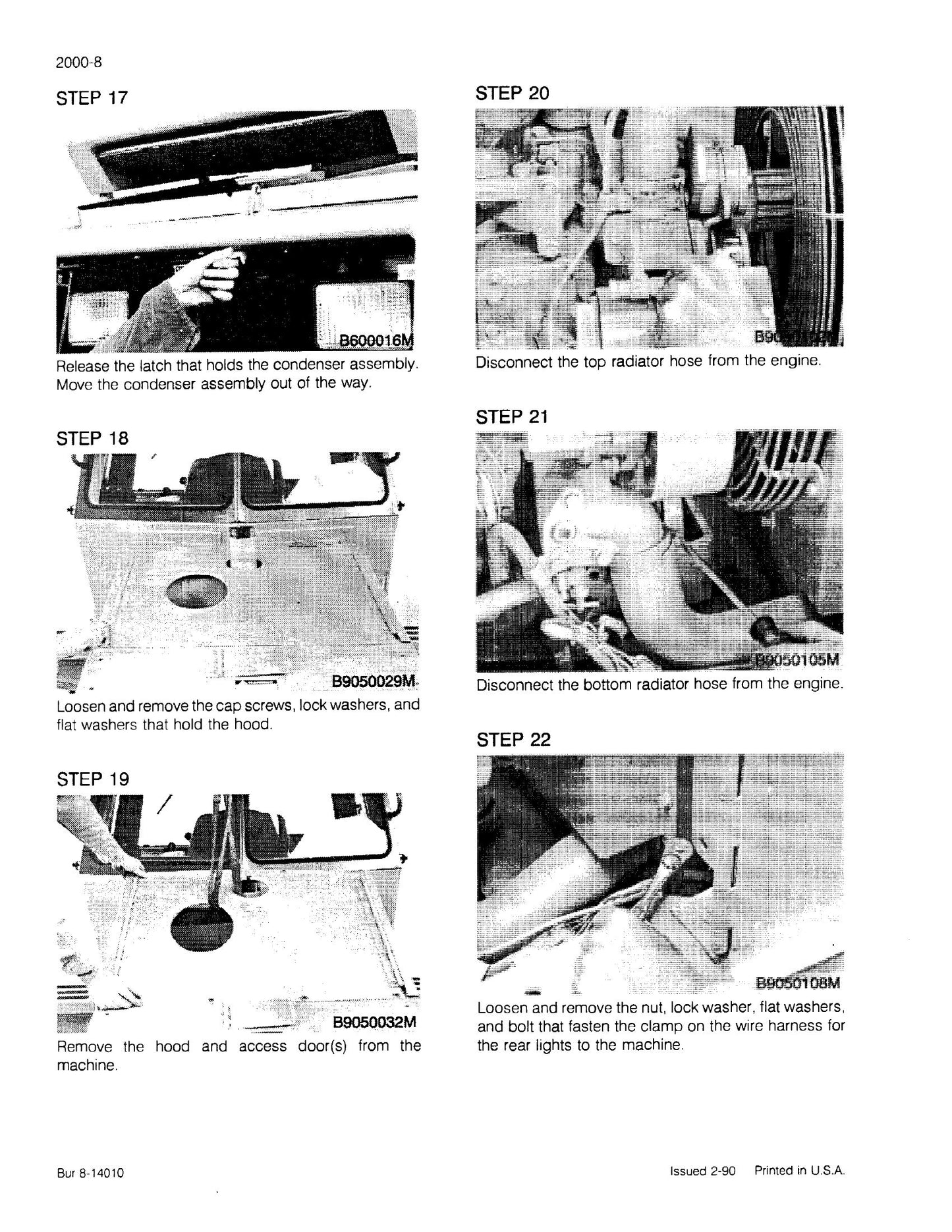 CASE W14C Wheel Loader Factory Workshop Service Manual 8-11771