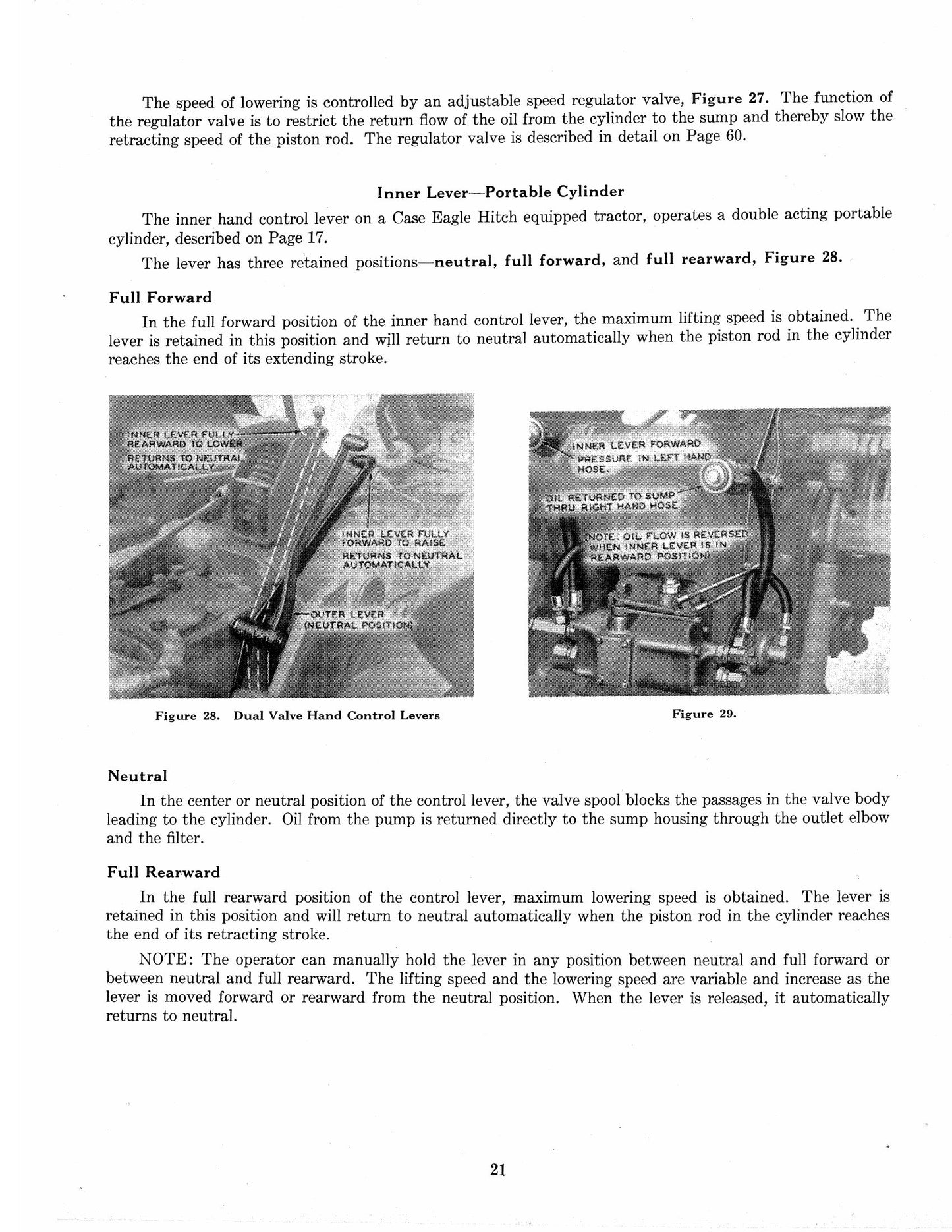 CASE S D LA Tractor Factory Workshop Service Manual 5634