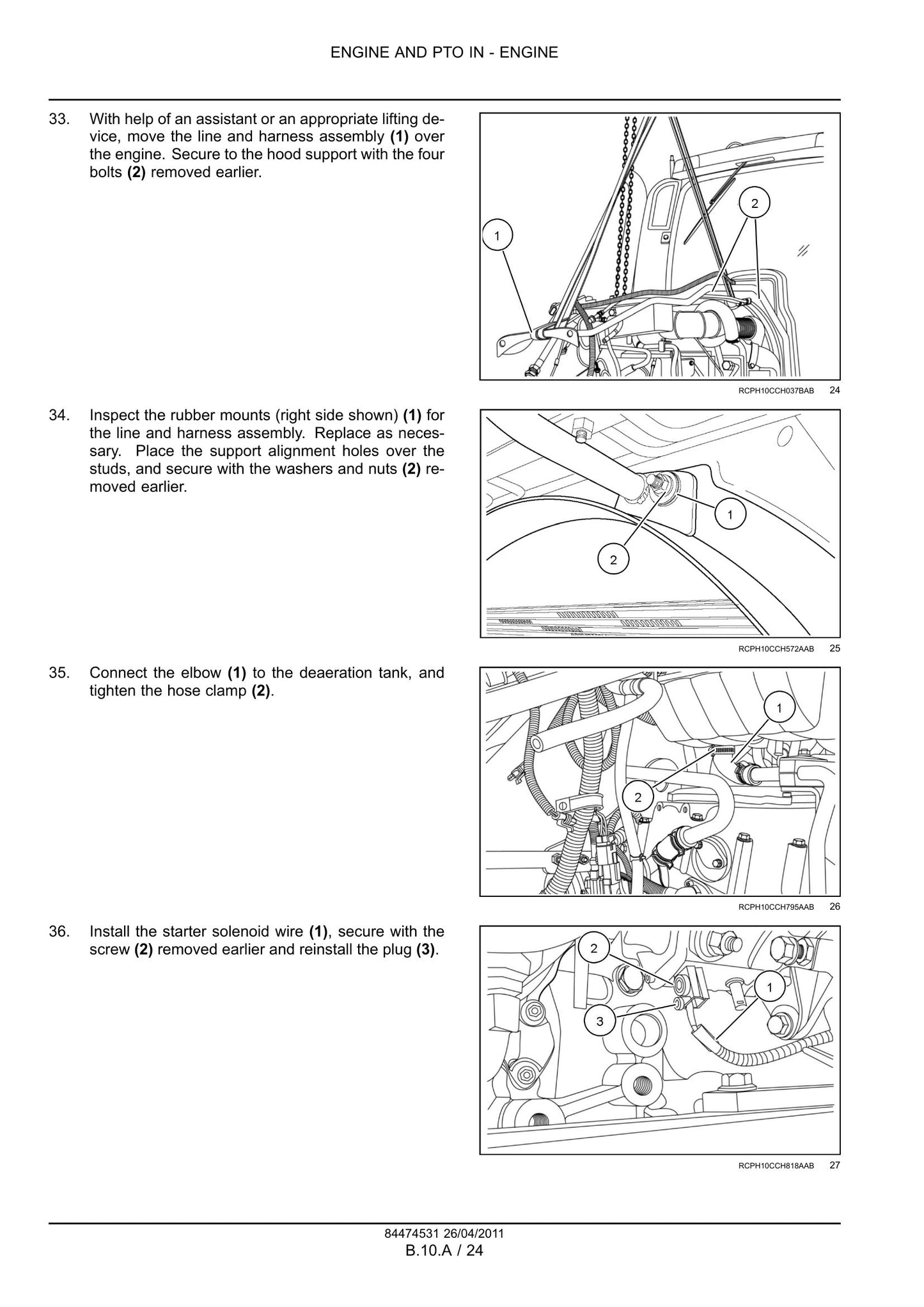 CASE MAGNUM 235 MAGNUM 260 MAGNUM 290 MAGNUM 315 MAGNUM 340 Tractor Factory Workshop Service Manual 84494804