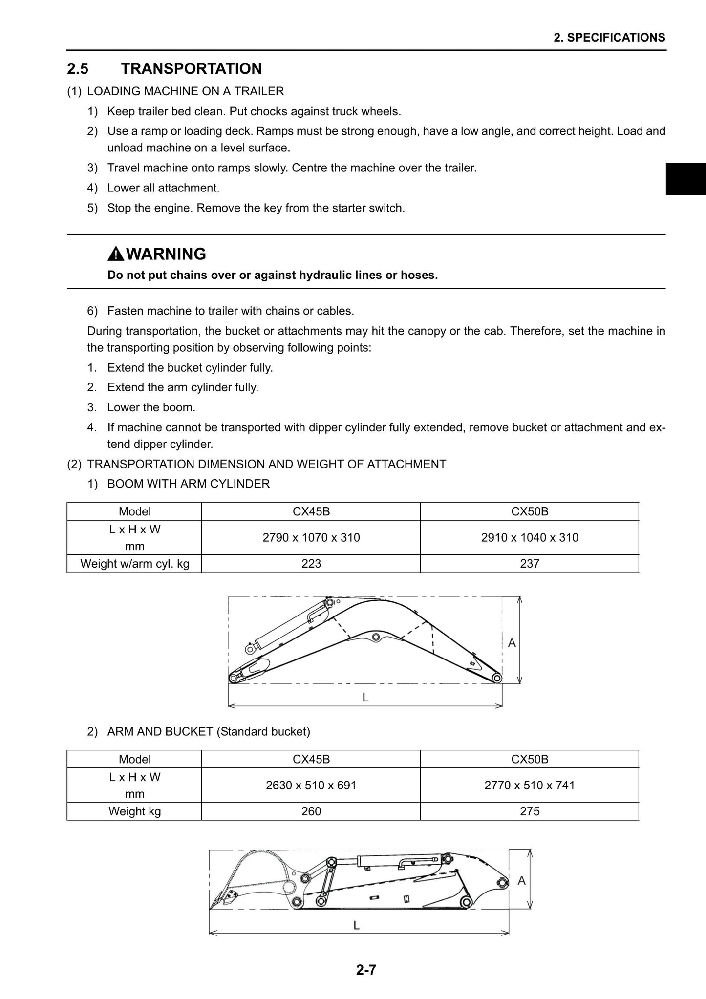 CASE CX45B CX50B Crawler Excavator Factory Workshop Service Manual 84526506A
