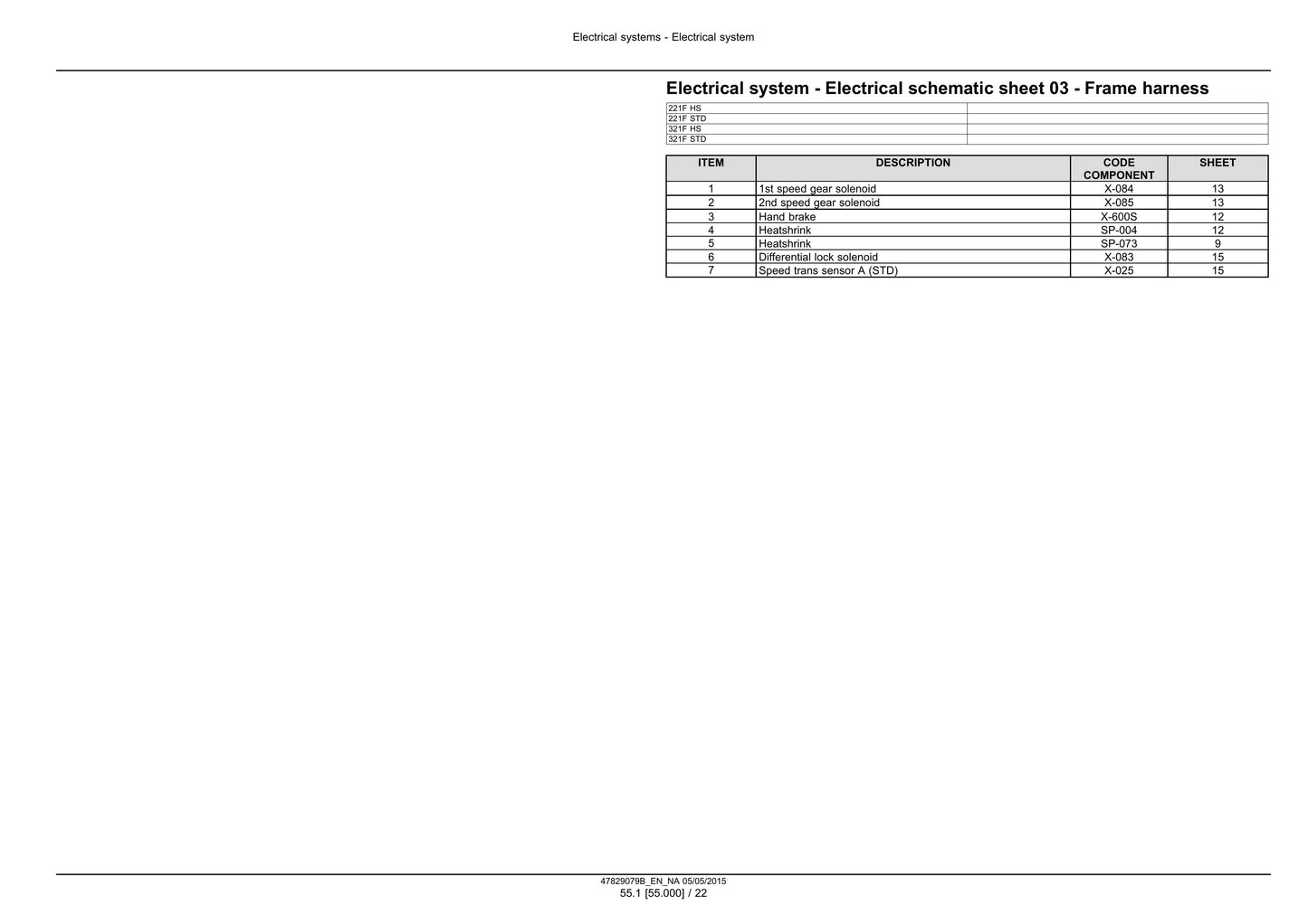 CASE 21F 121F 121F XT 121F ZB 21F XT 21F ZB 221F HS 221F STD 321F HS 321F STD Compact Wheel Loader Factory Workshop Service Manual 47881823