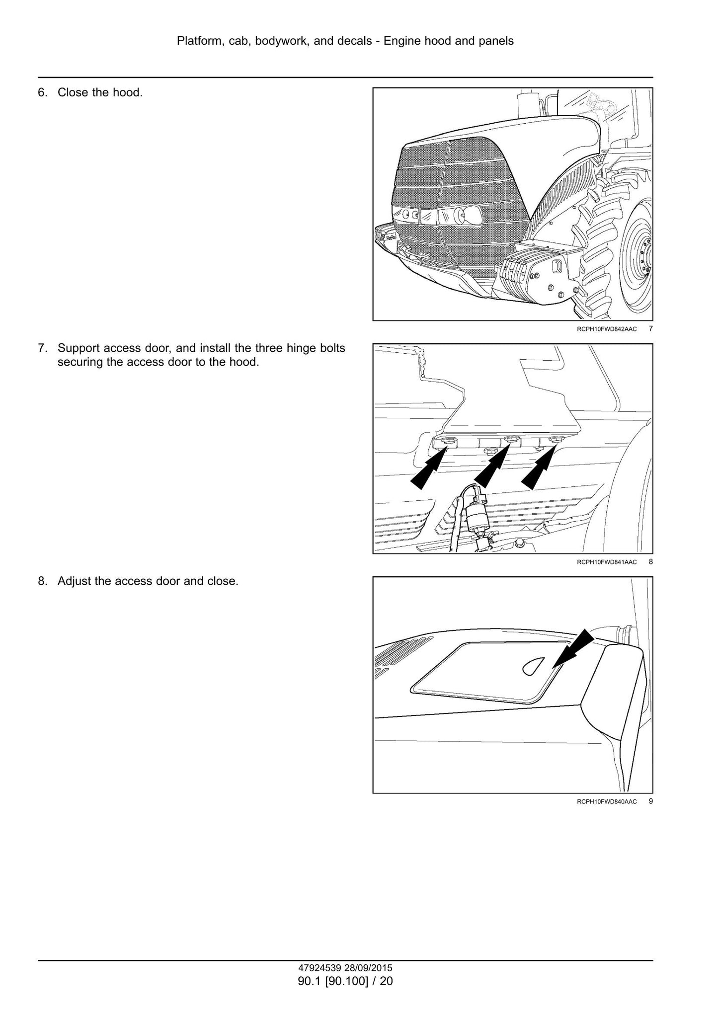 CASE IH Rowtrac 370 420 470 500 Steiger 370 420 470 500 540 580 620 Quadtrac 470 500 540 580 620 Tractor Factory Workshop Service Manual 47935530