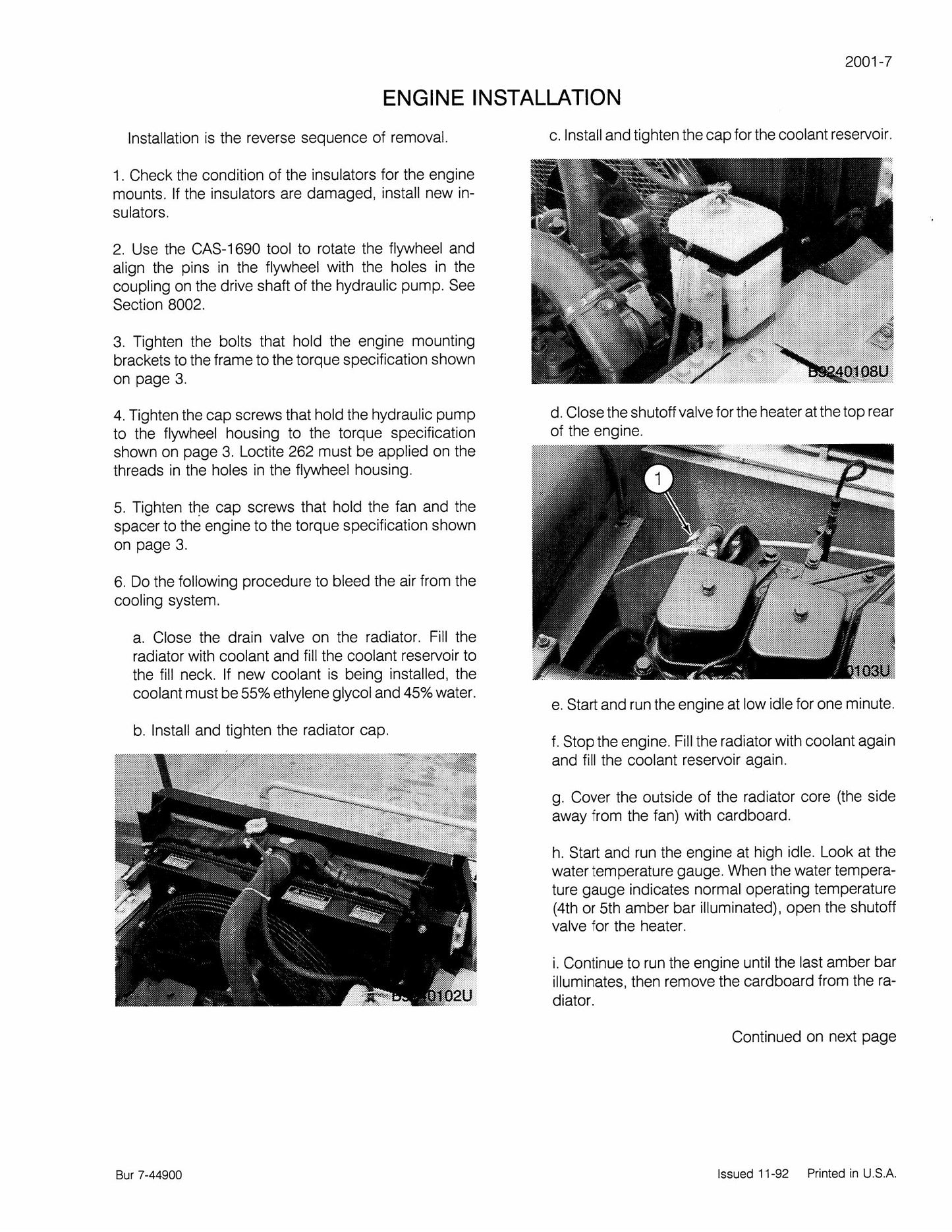CASE 9030 Crawler Excavator Factory Workshop Service Manual 7-44860