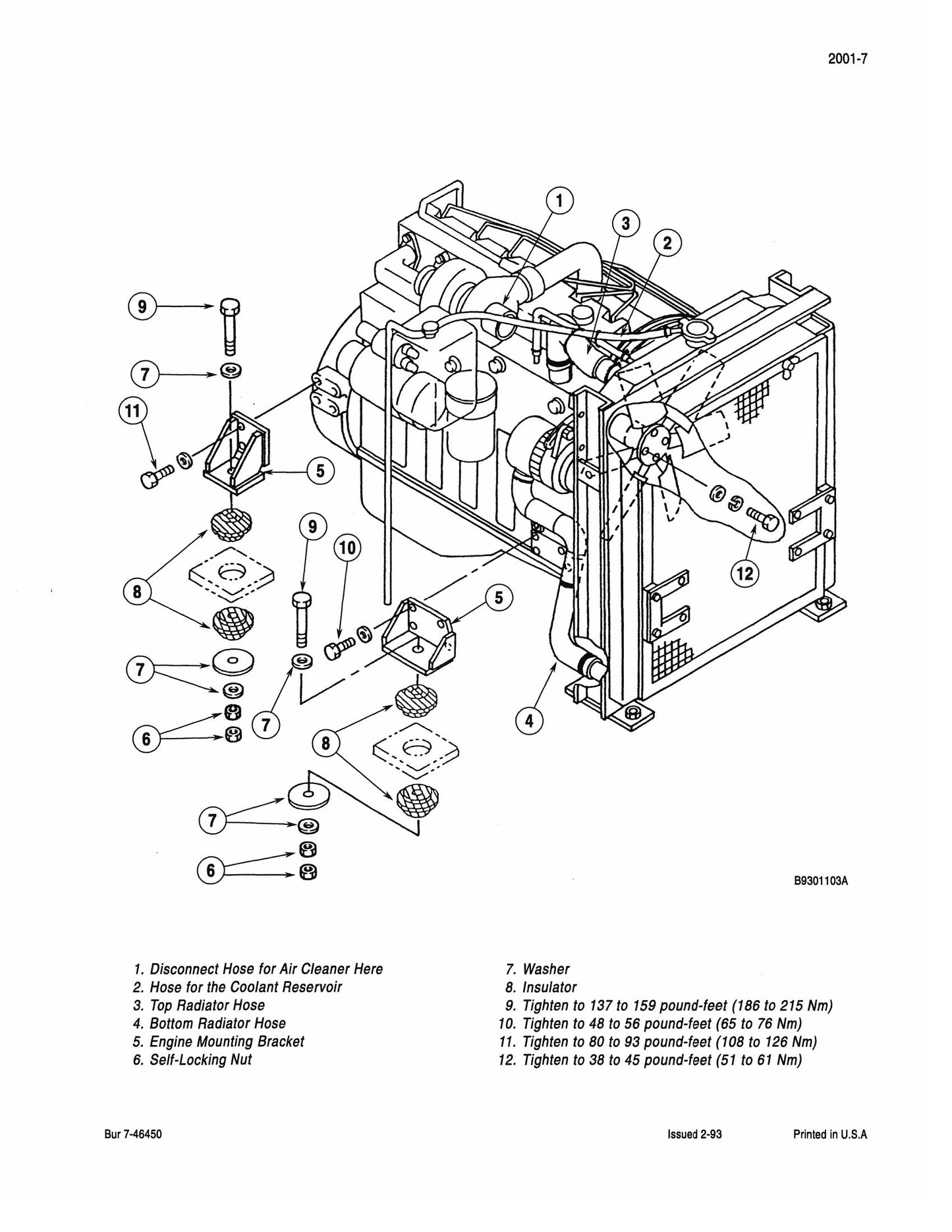 CASE 9040 Crawler Excavator Factory Workshop Service Manual 7-46360