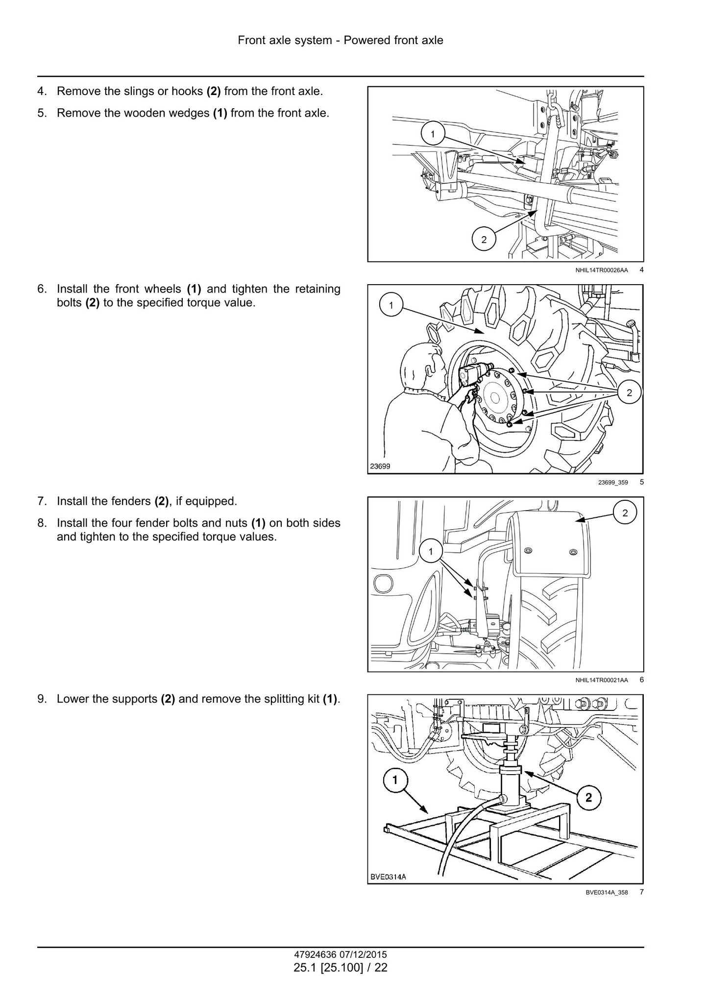CASE Farmall 110A Farmall 120A Farmall 130A Farmall 140A Tractor Factory Workshop Service Manual 47955973