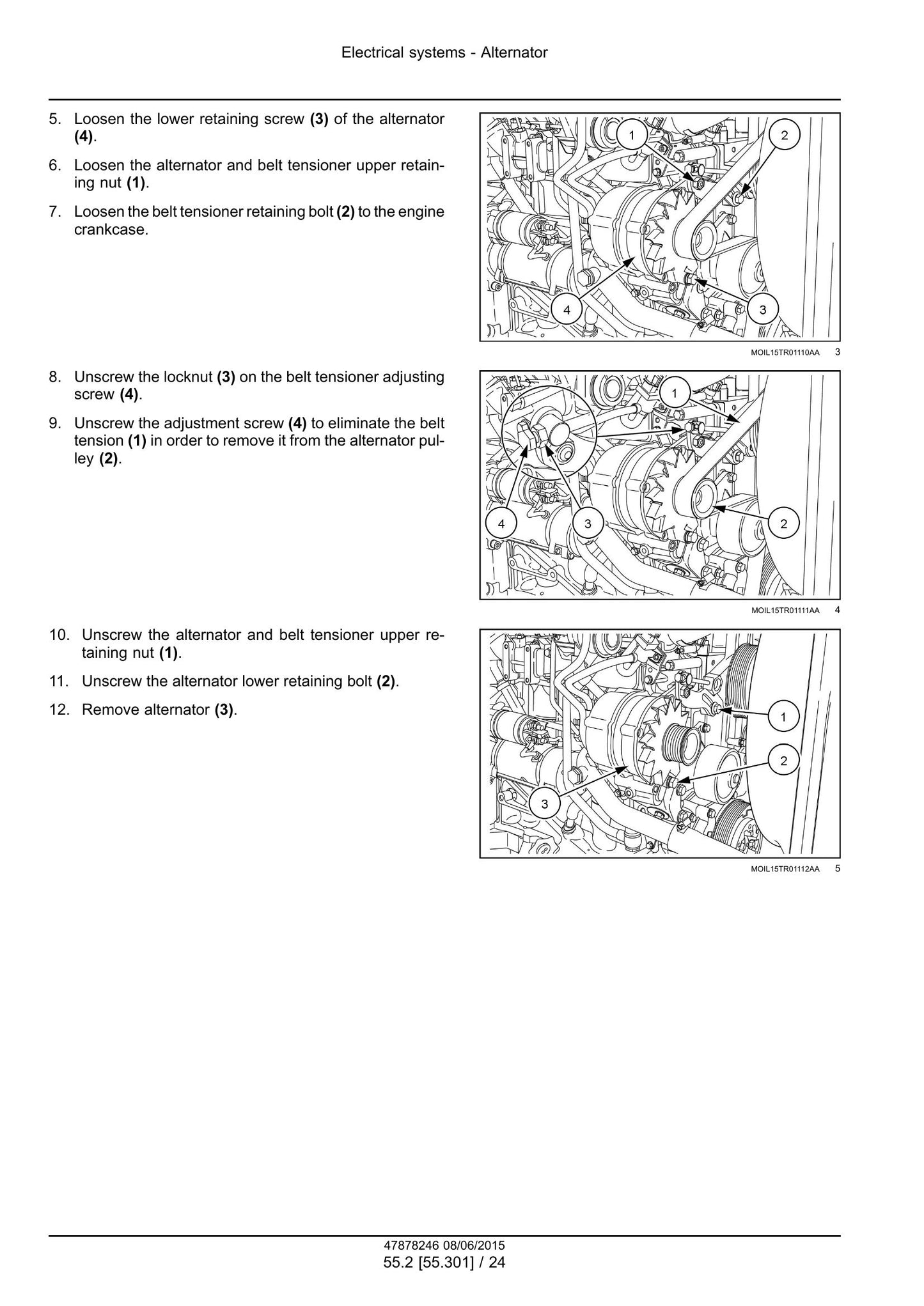 CASE Farmall 90C Farmall 100C Farmall 110C Farmall 120C Tractor Factory Workshop Service Manual 47899706