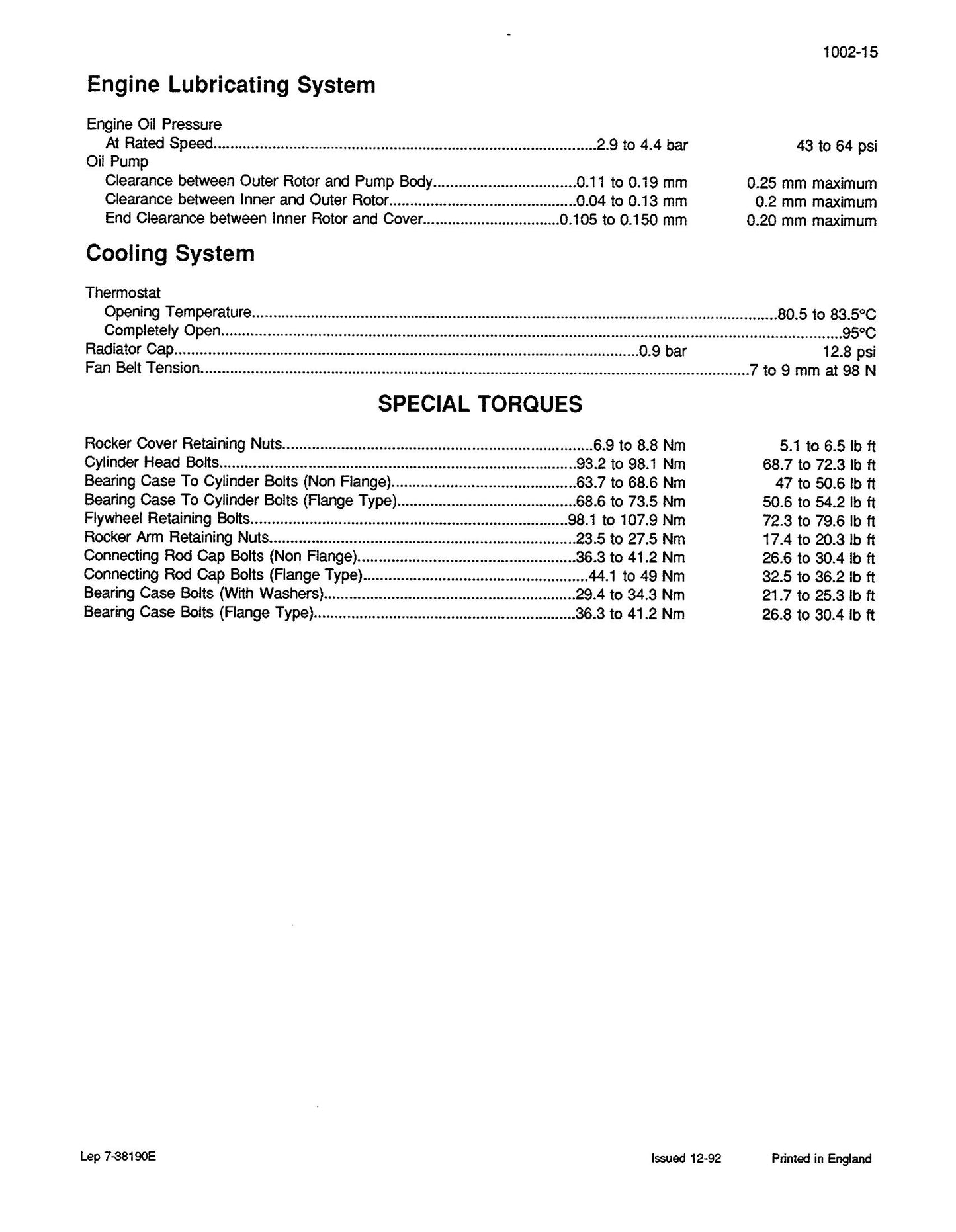 CASE CK36 CK50 Crawler Excavator Factory Workshop Service Manual 7-38181GB