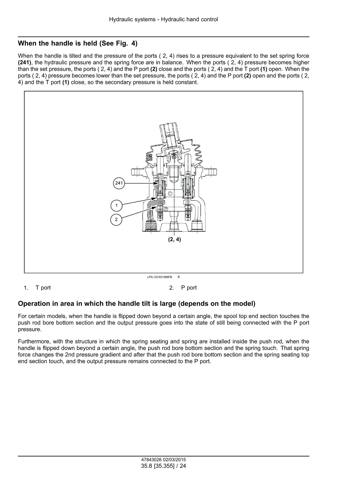 CASE CX350D Crawler Excavator Factory Workshop Service Manual 47869925