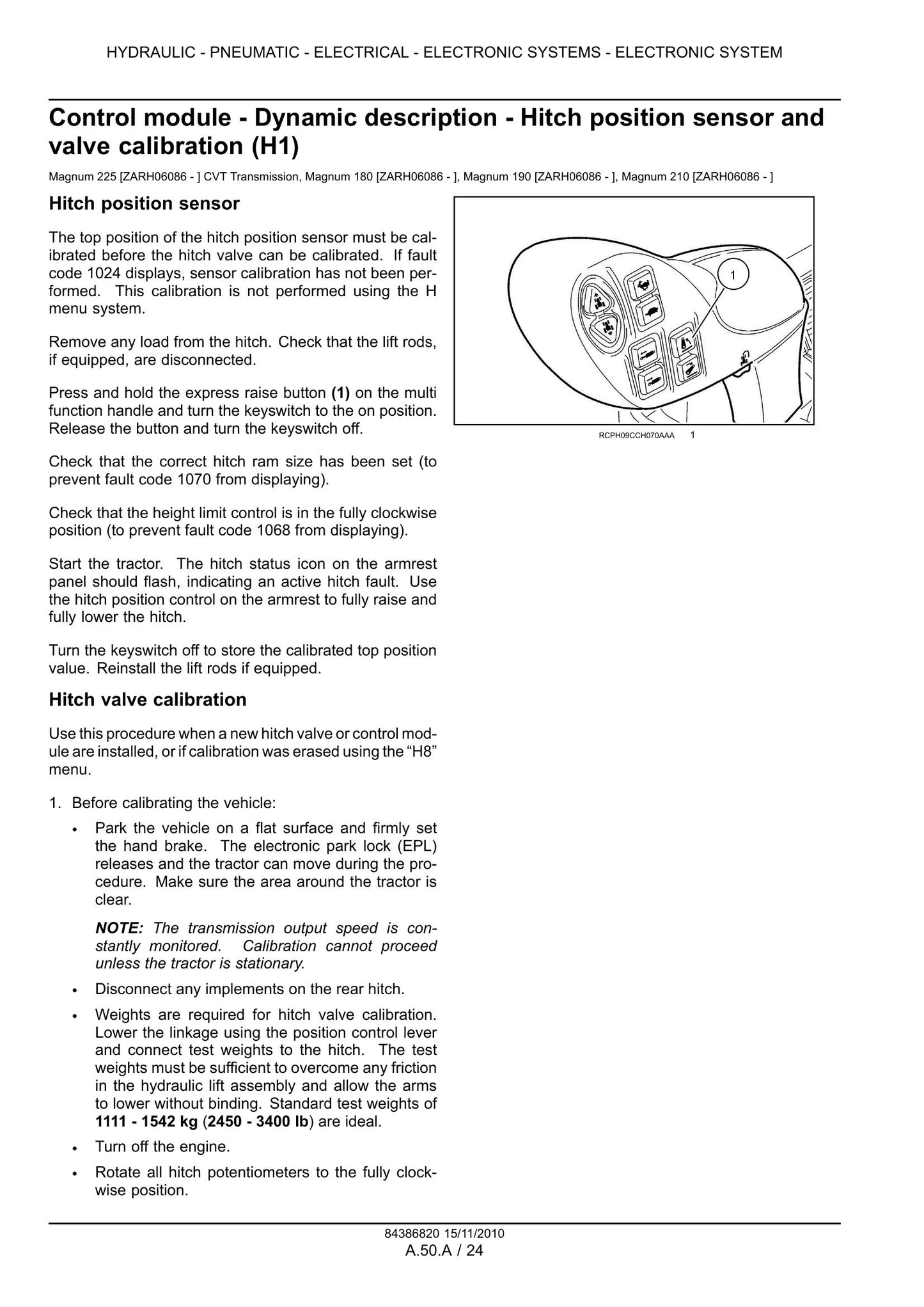 CASE MAGNUM 180 MAGNUM 190 MAGNUM 210 MAGNUM 225 Tractor Factory Workshop Service Manual 84386820