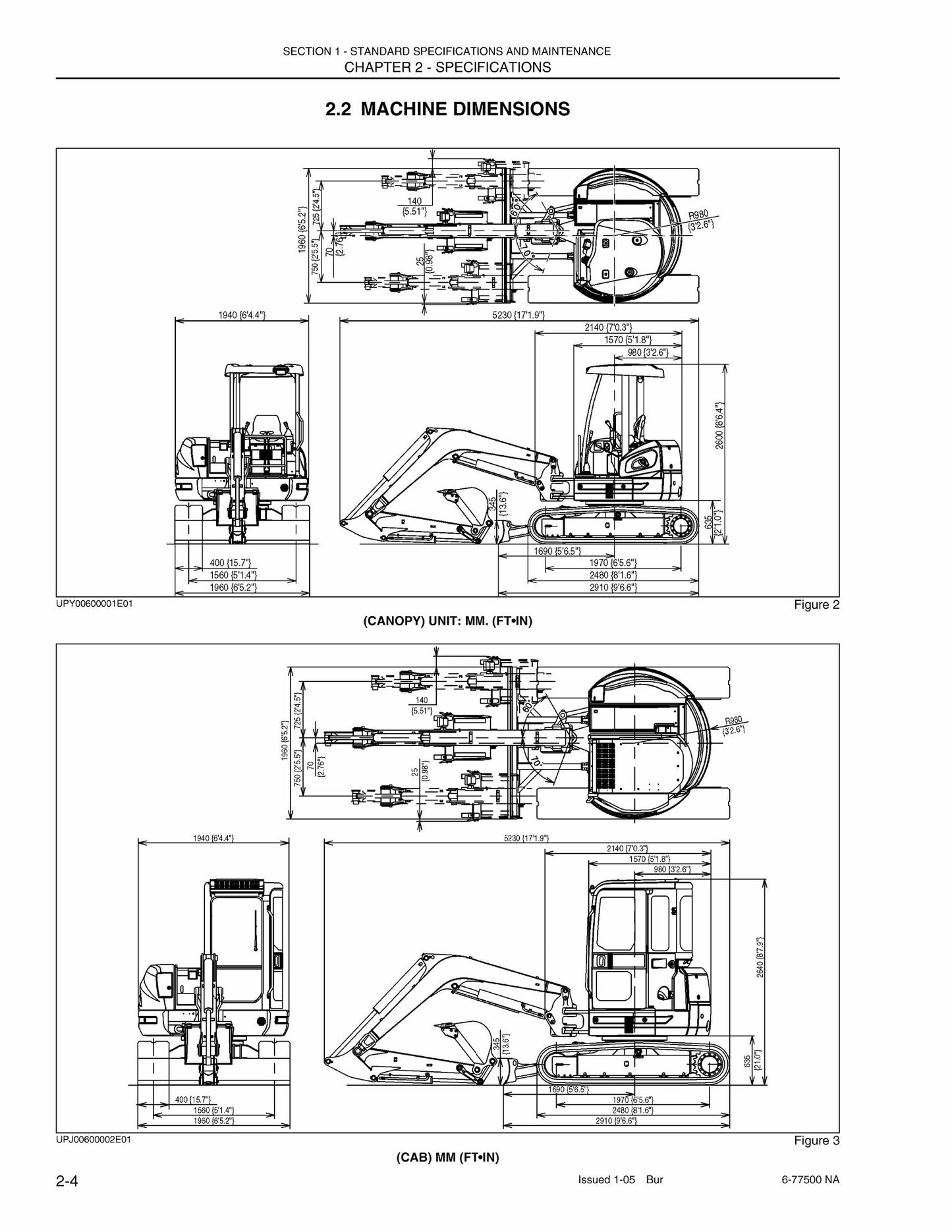 CASE CX50B Crawler Excavator Factory Workshop Service Manual 6-77460NA