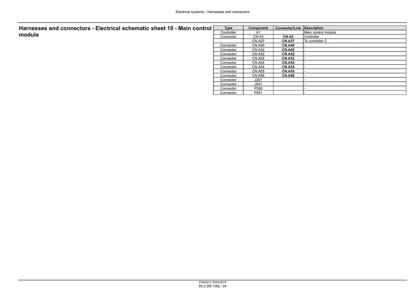 CASE CX250D CX250D Long Reach Crawler Excavator Factory Workshop Service Manual 47869905