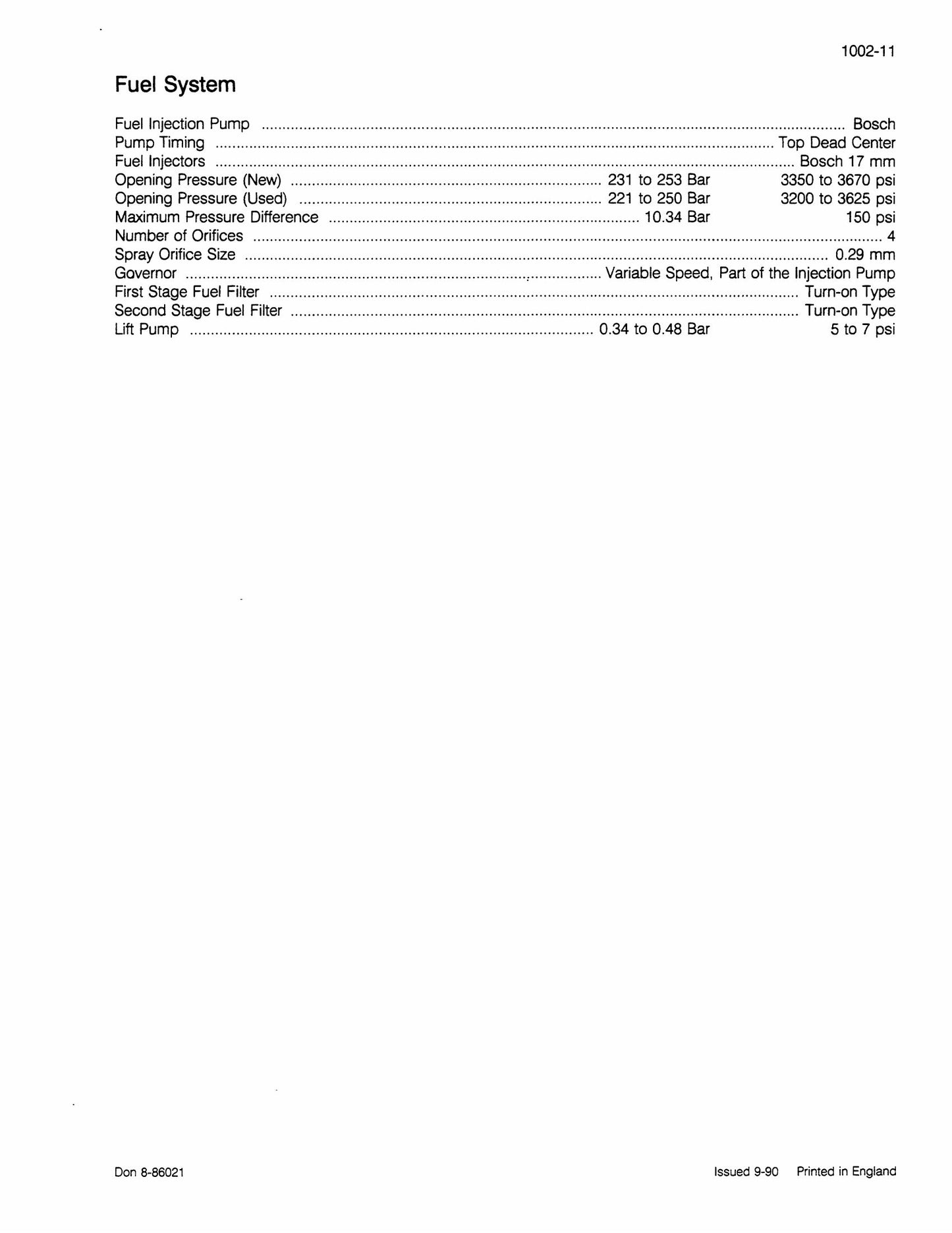 CASE 1088 Crawler Excavator Factory Workshop Parts Catalog 8-86400