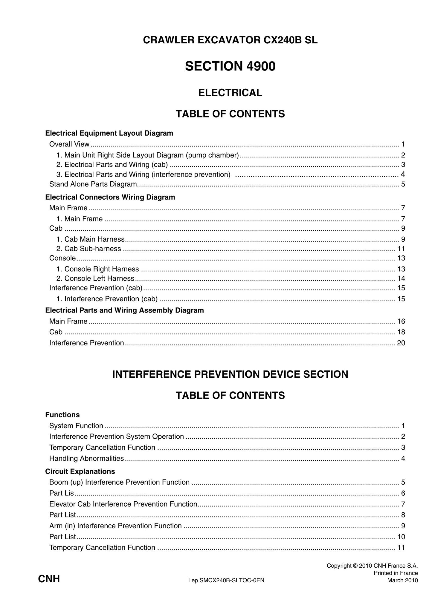 CASE CX240B Crawler Excavator Factory Workshop Service Manual 84316005A