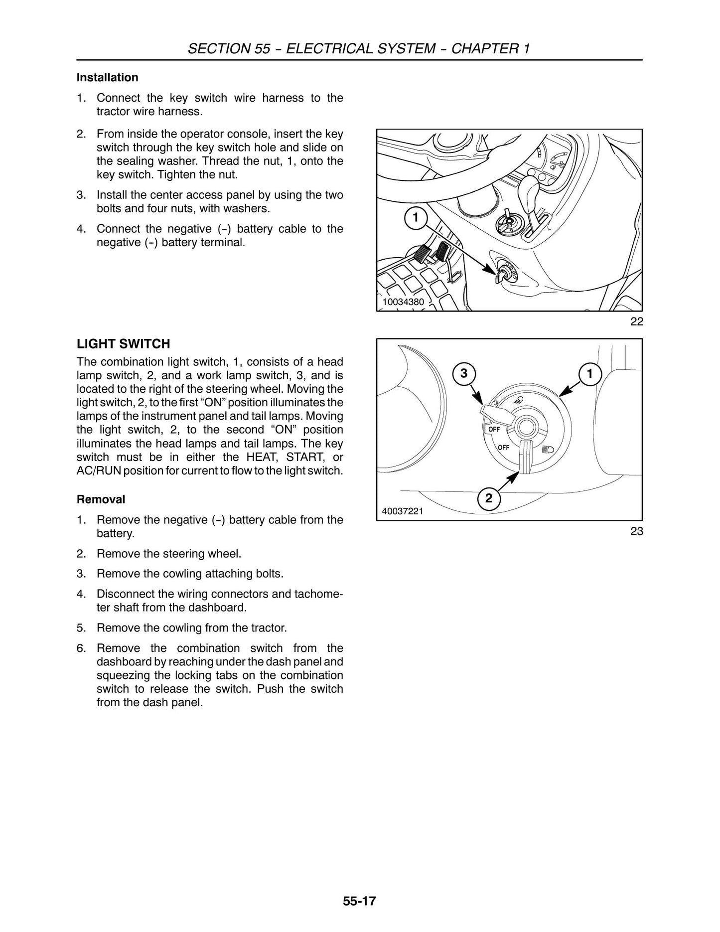 CASE IH DX18E DX22E DX24E DX25E Tractor Factory Workshop Repair Manual 87352318