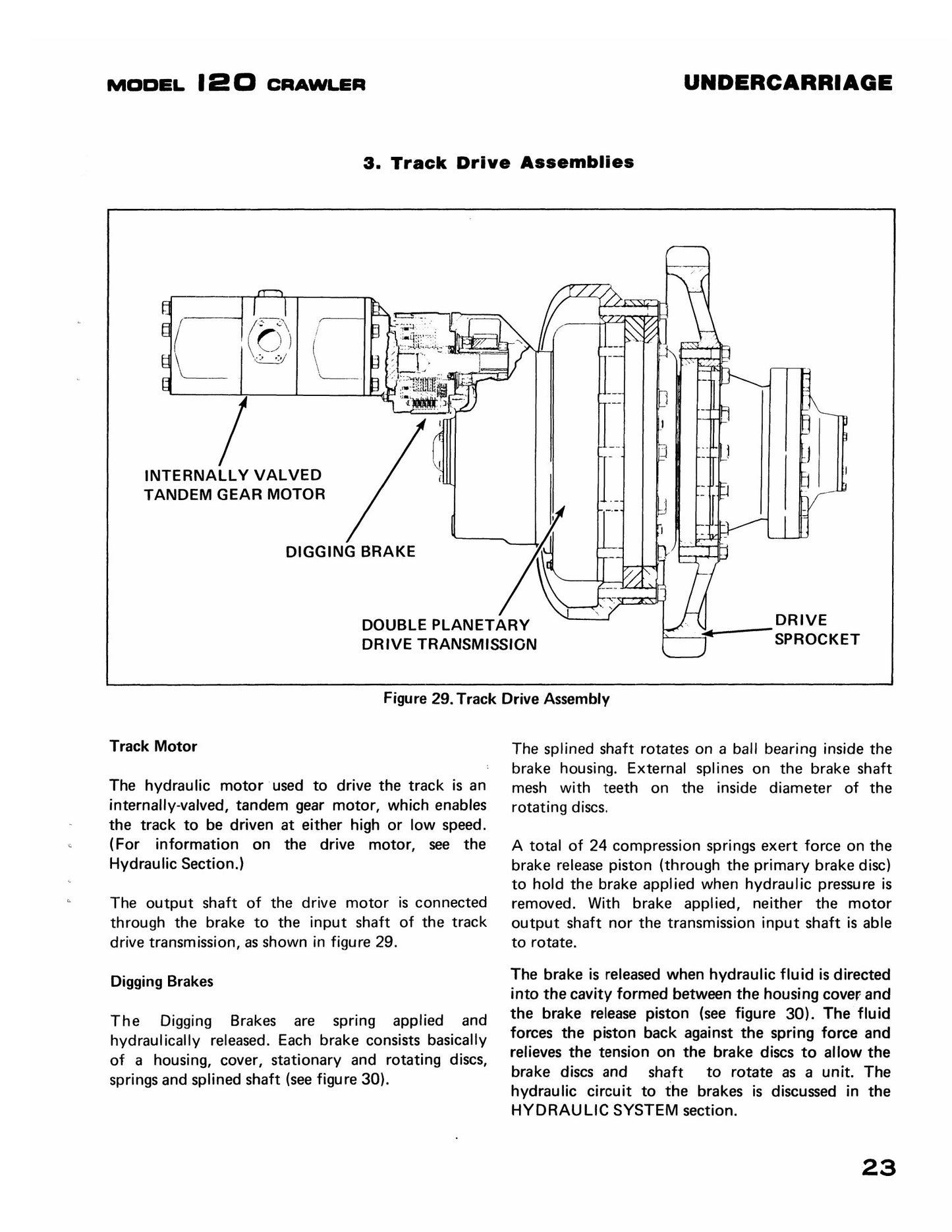 CASE 120 Crawler Excavator Factory Workshop Service Manual S406208M2