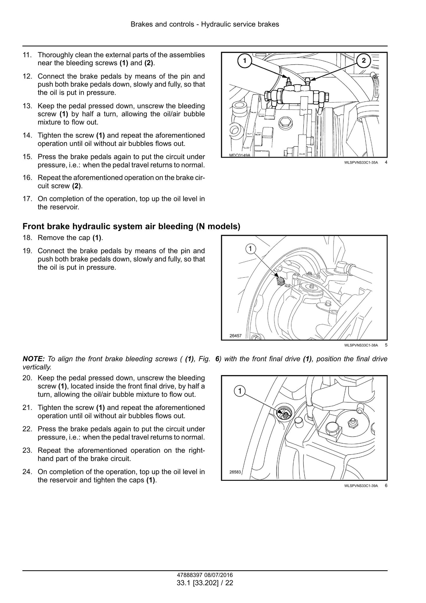 CASE Farmall 75N 85N 95N 105N 105V Tractor Factory Workshop Service Manual 48048536
